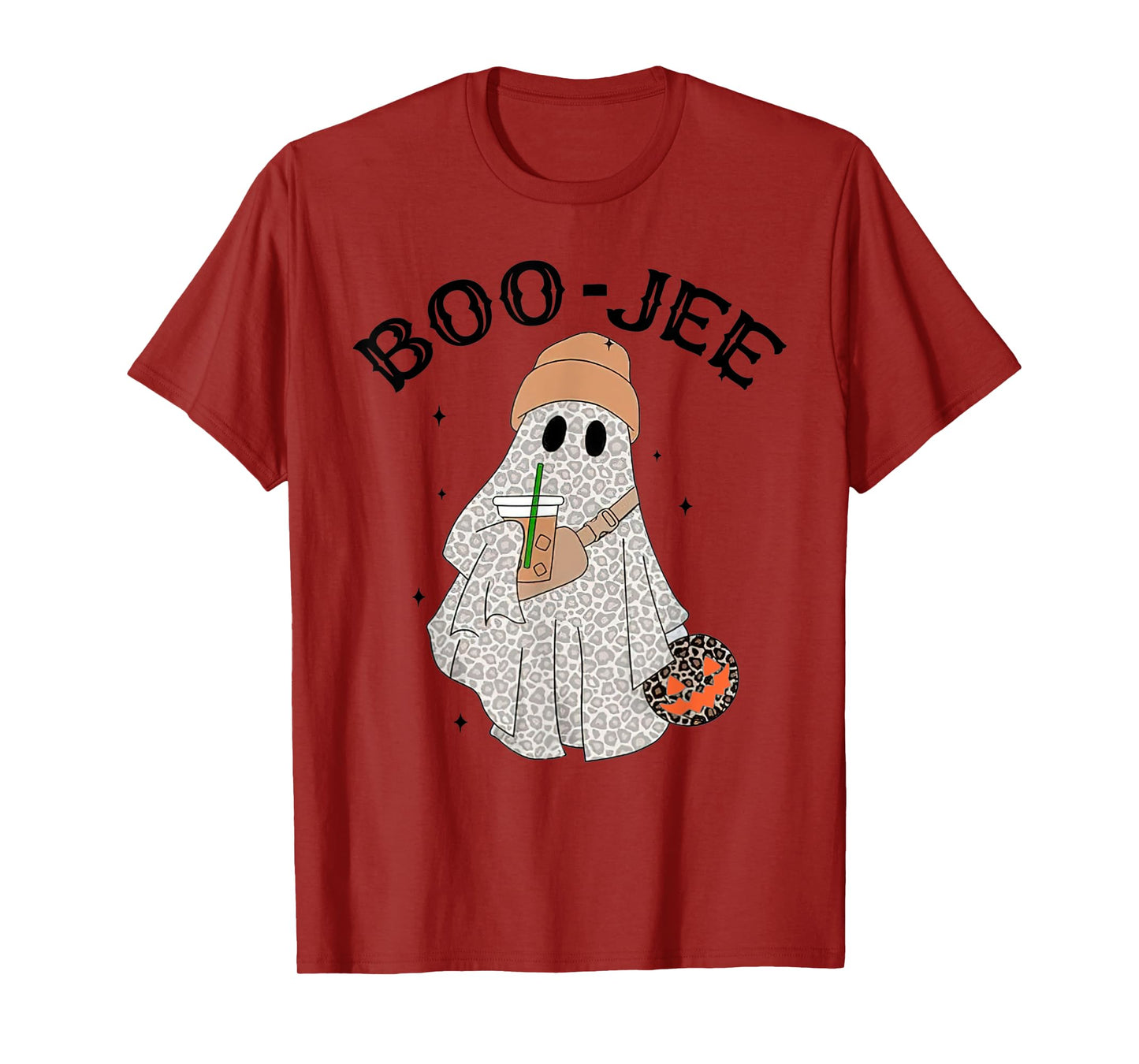 Spooky Season Cute Ghost Halloween Boujee Boo-JEE Costume T-Shirt