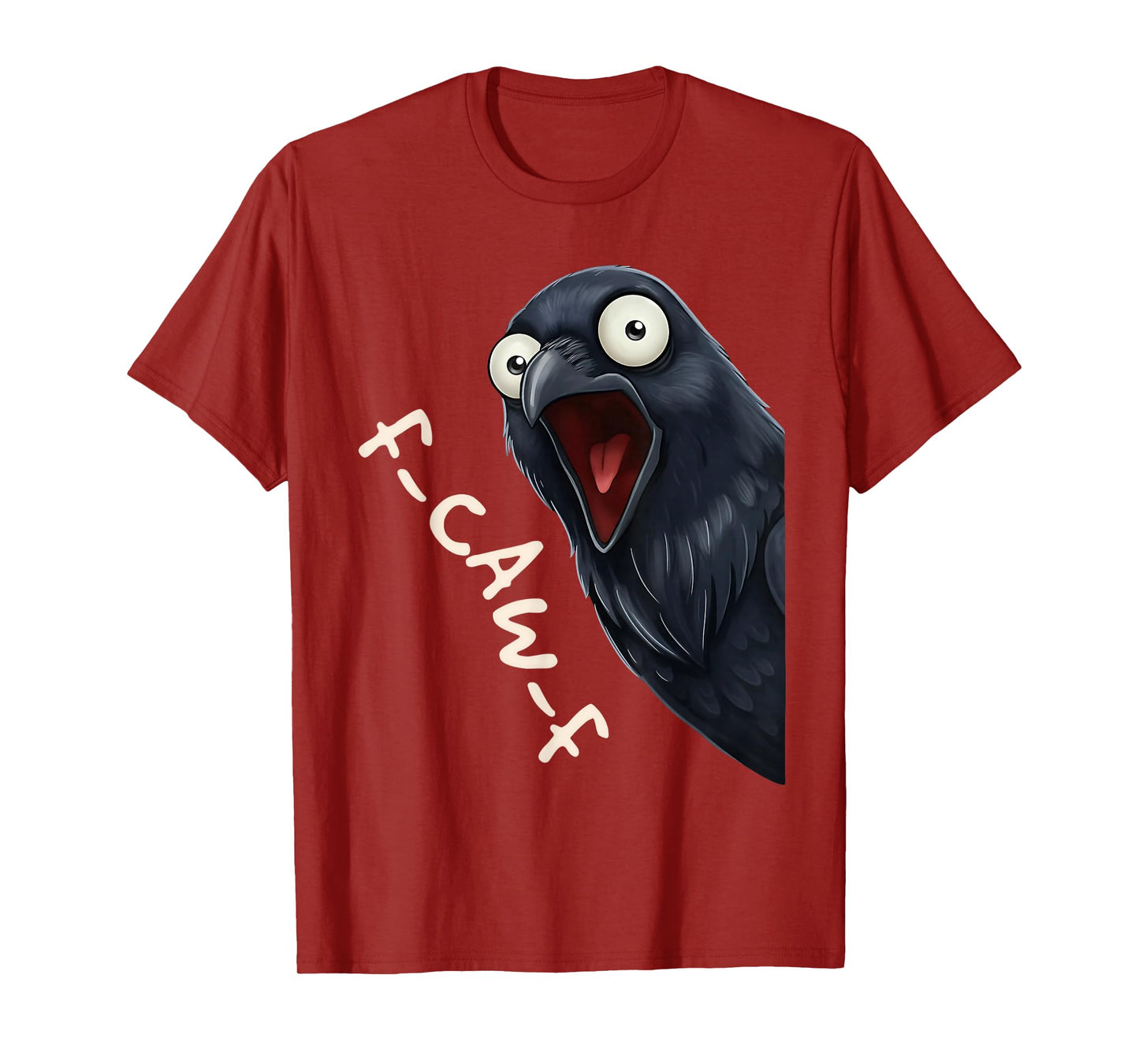 Funny F-Caw-F Chicken FCAWF Rooster Halloween Bird Crow T-Shirt