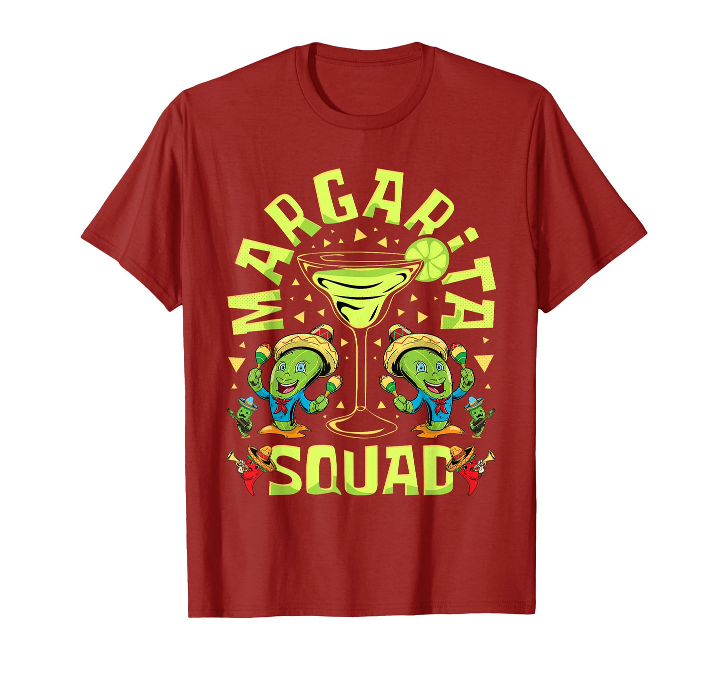 Cinco De Mayo, Margarita Squad T-Shirt