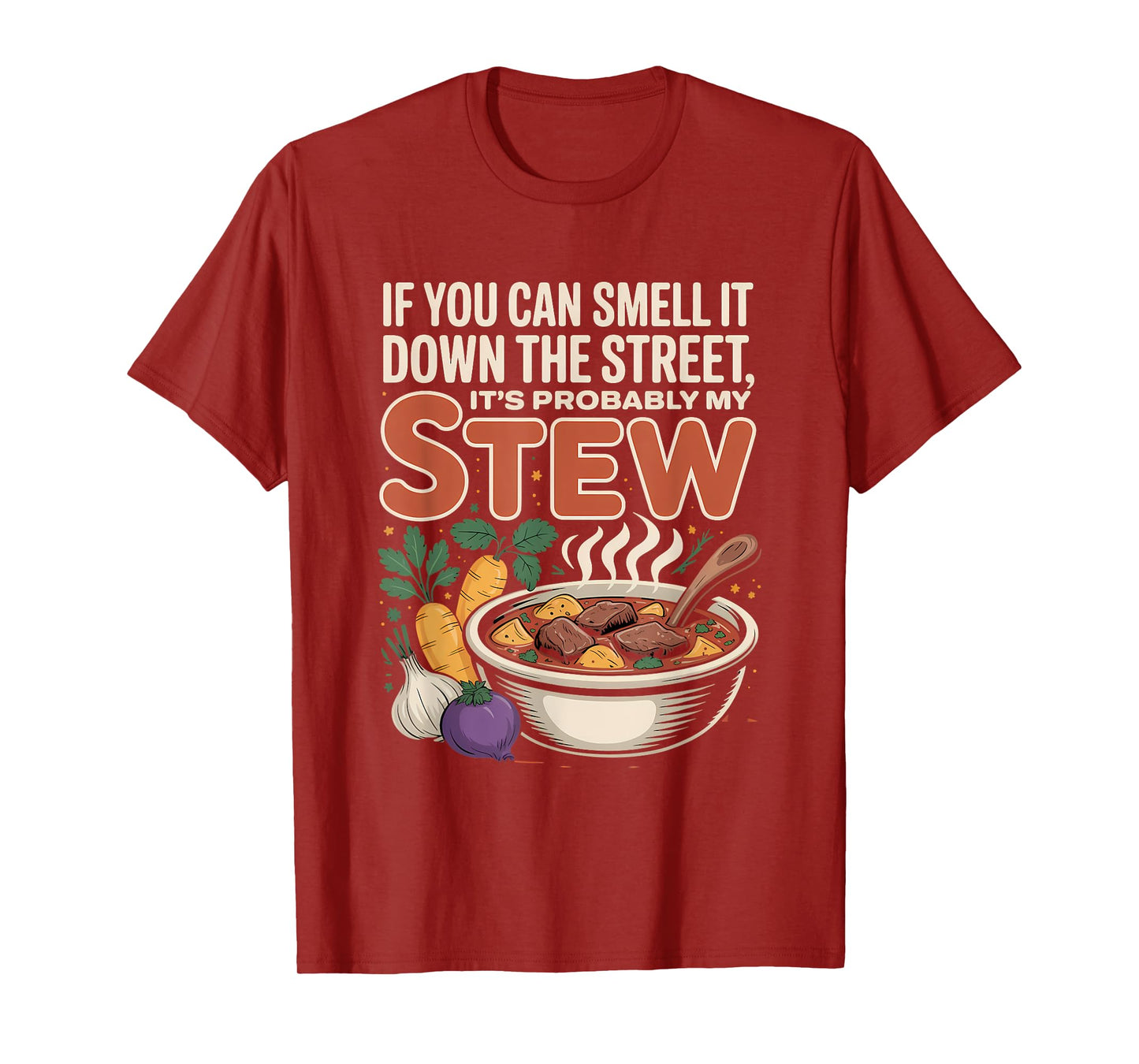 Thanksgiving Food Chef Beef Stew Mexican Roast Beef Meat T-Shirt