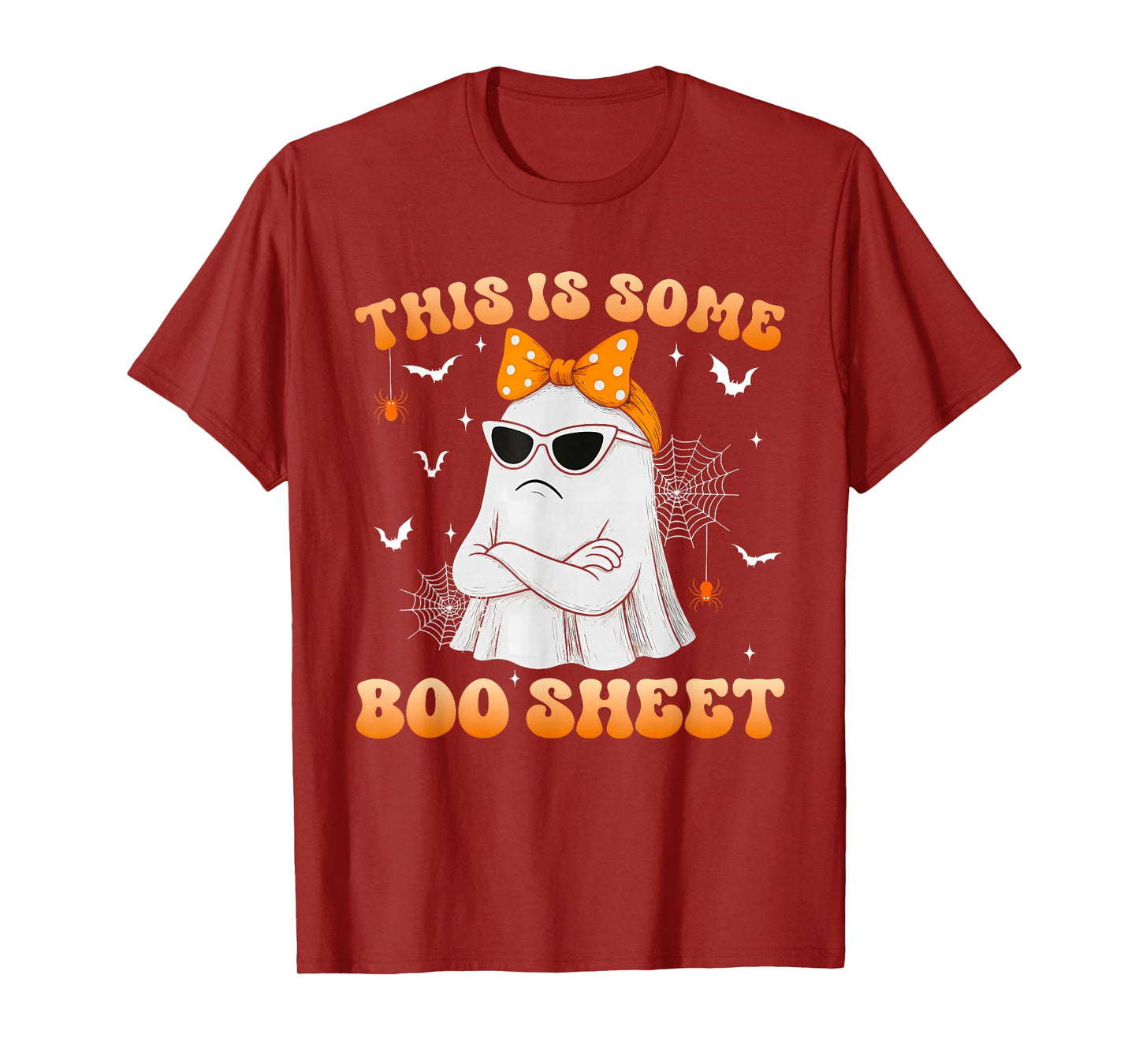 This is Some Boo Sheet Womens Shirt Cute Ghost Halloween T-Shirt