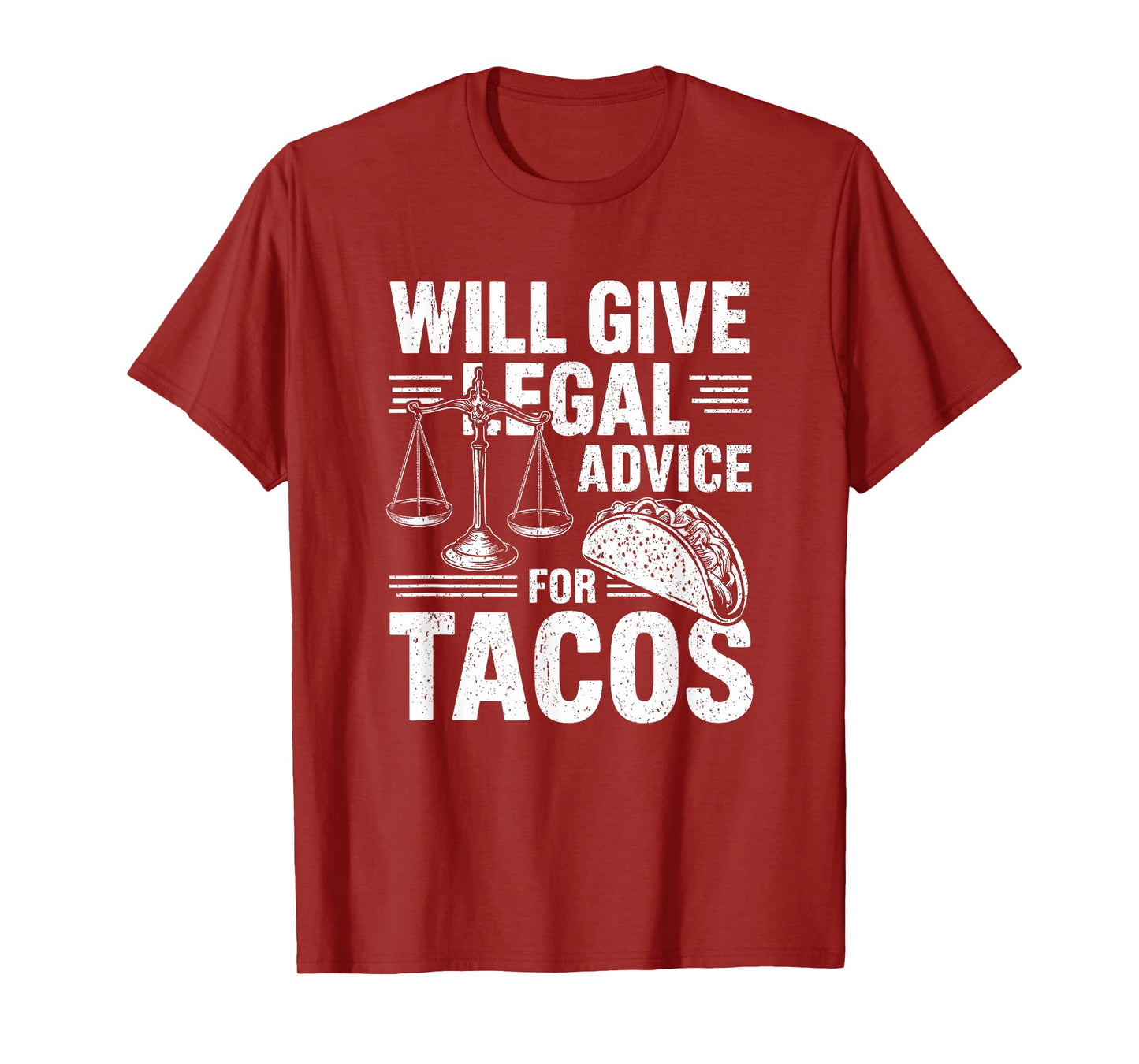 Attorney Taco Meme Funny Humor T-Shirt