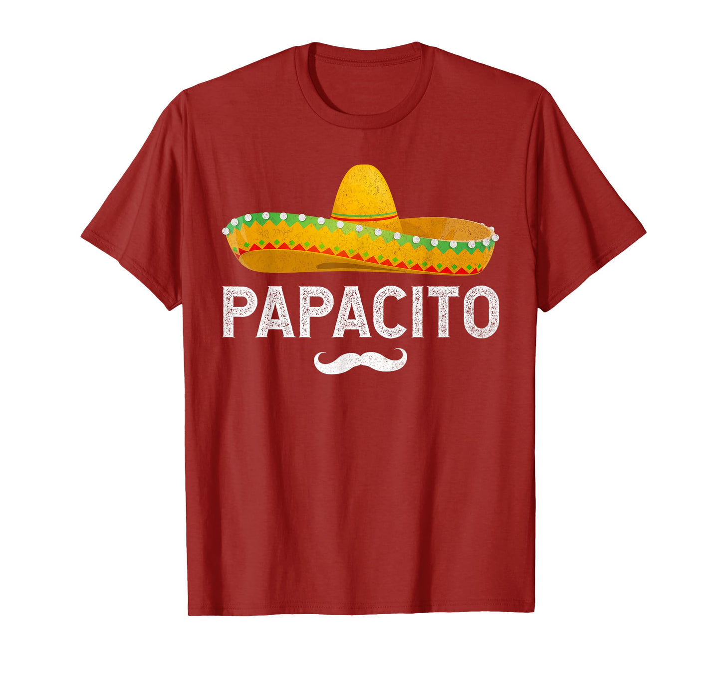 Papacito Funny Mexican Daddy Cinco de Mayo Father T-Shirt