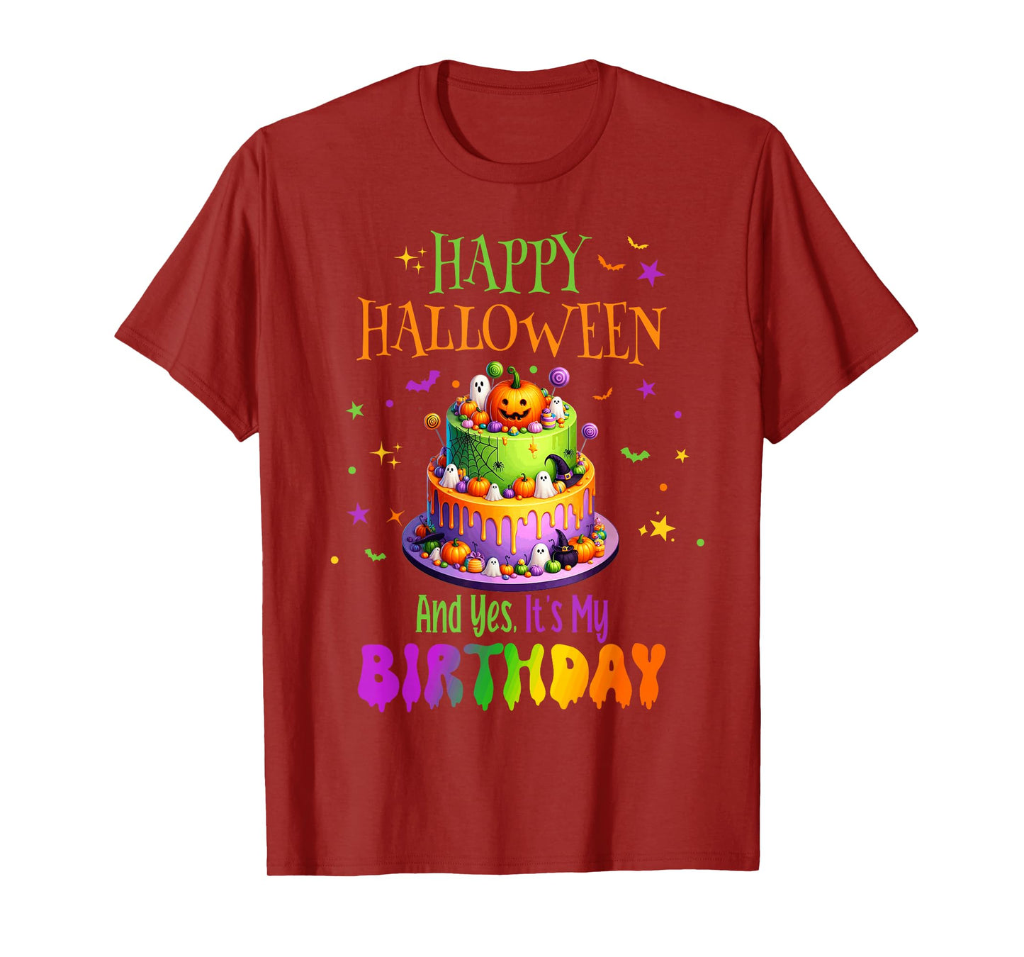Halloween Skeleton Birthday Boy Party Spooly Girls Bday T-Shirt