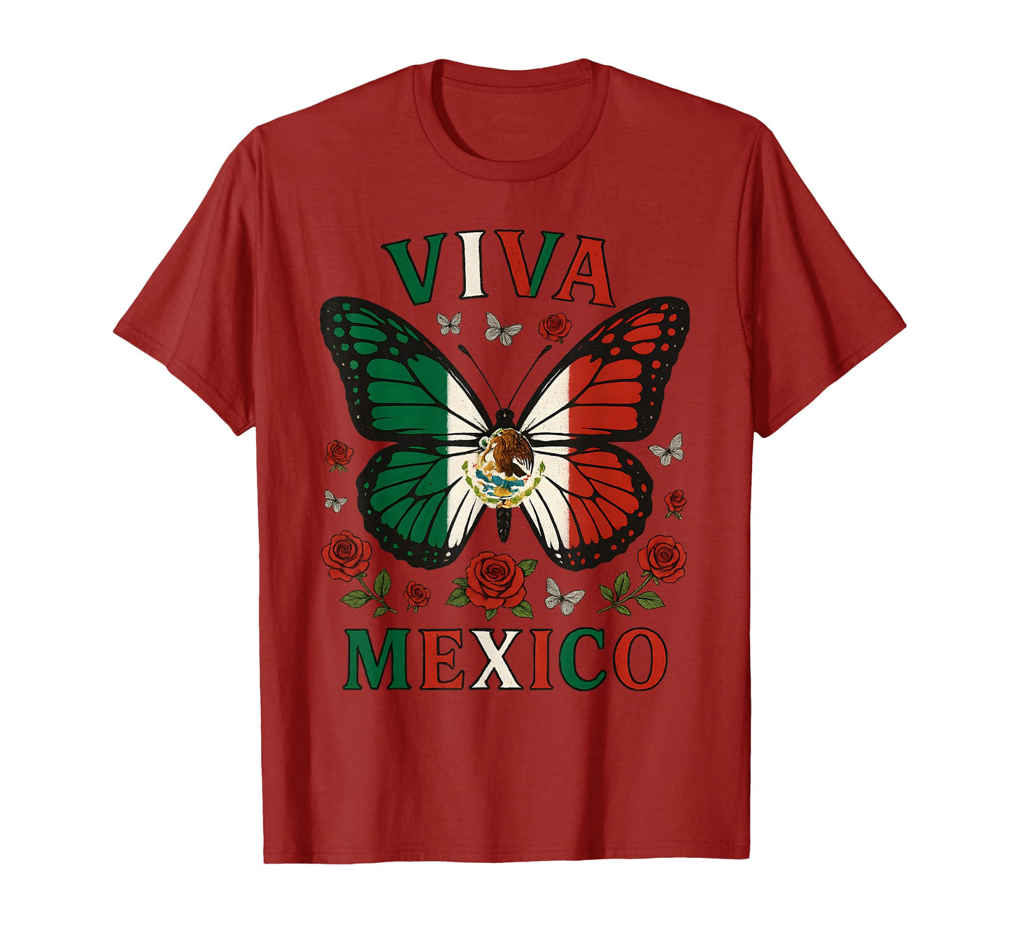 Viva Mexico Butterfly T-Shirt