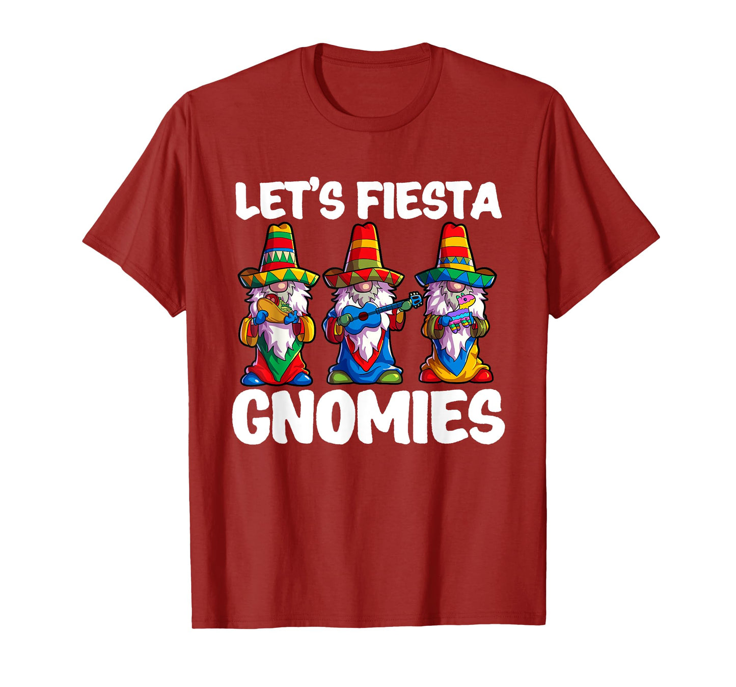 Cinco de Mayo Shirt Gnomes Women Mexican Taco Lover T-Shirt