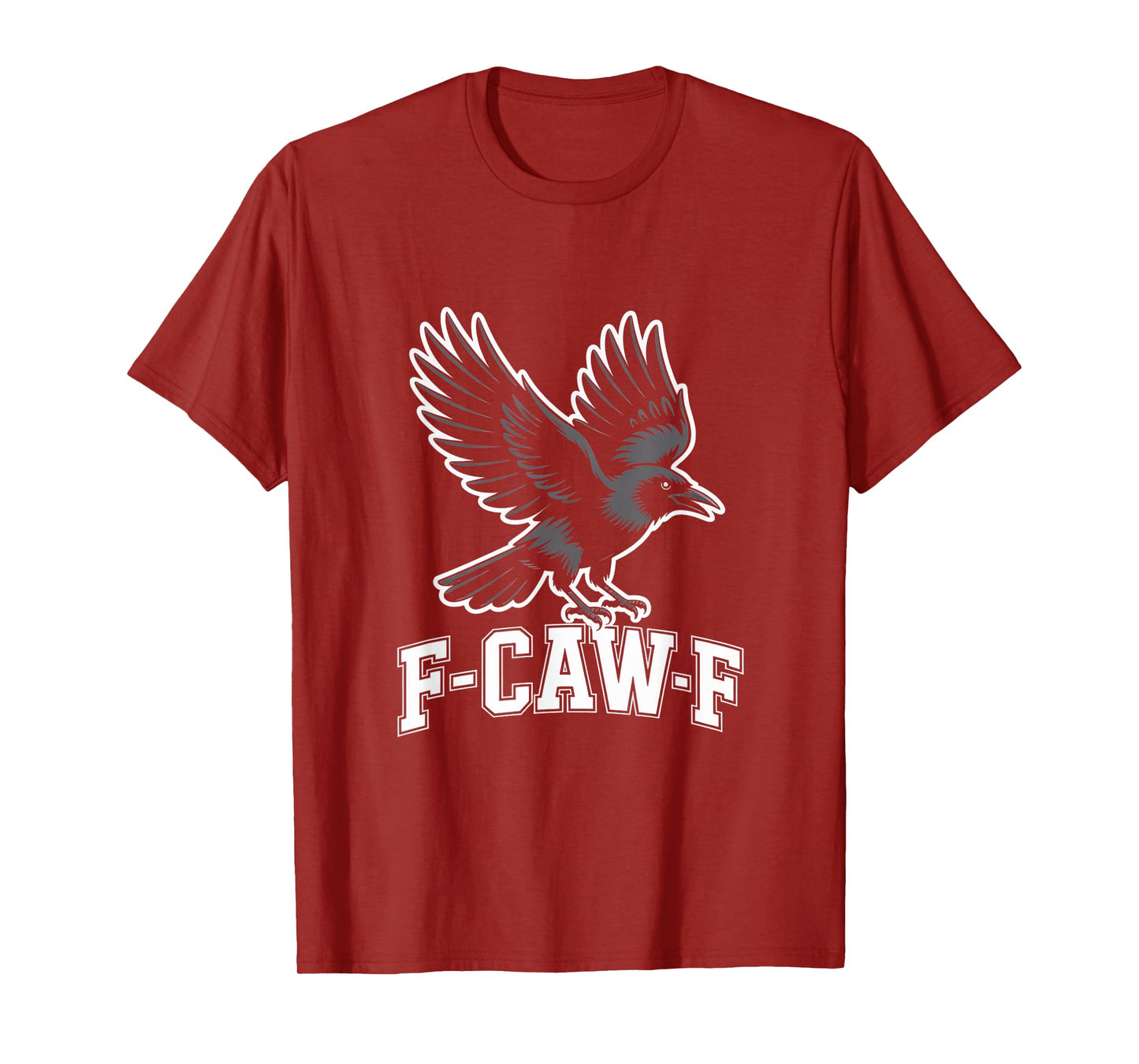 F-CAW-F Raven Caw Crow Humor Sarcastic Bird Meme T-Shirt