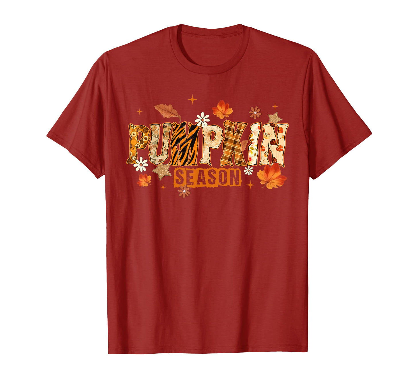 Fall Vibes Autumn Simply Blessed Cozy Pumpkin Season T-Shirt