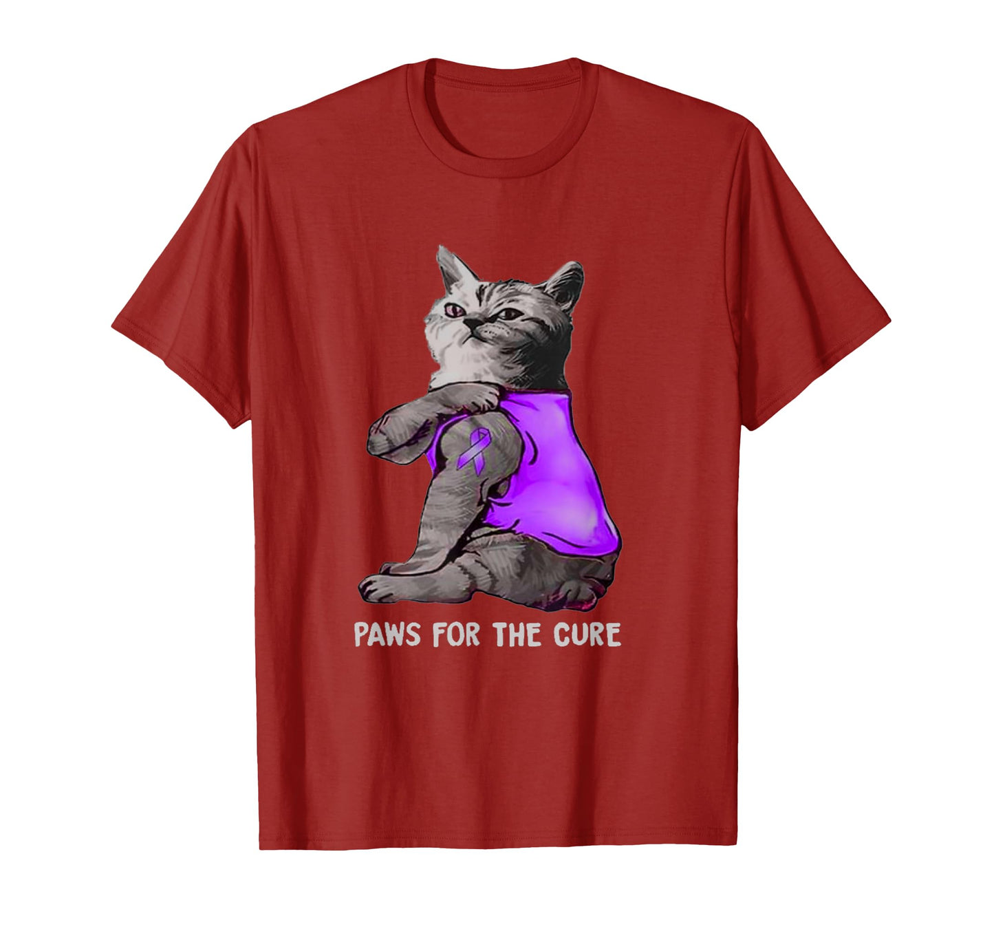 Alzheimer awareness tshirt, Alzheimer cat tshirt, Alzheimer Men Women Kids T-Shirt