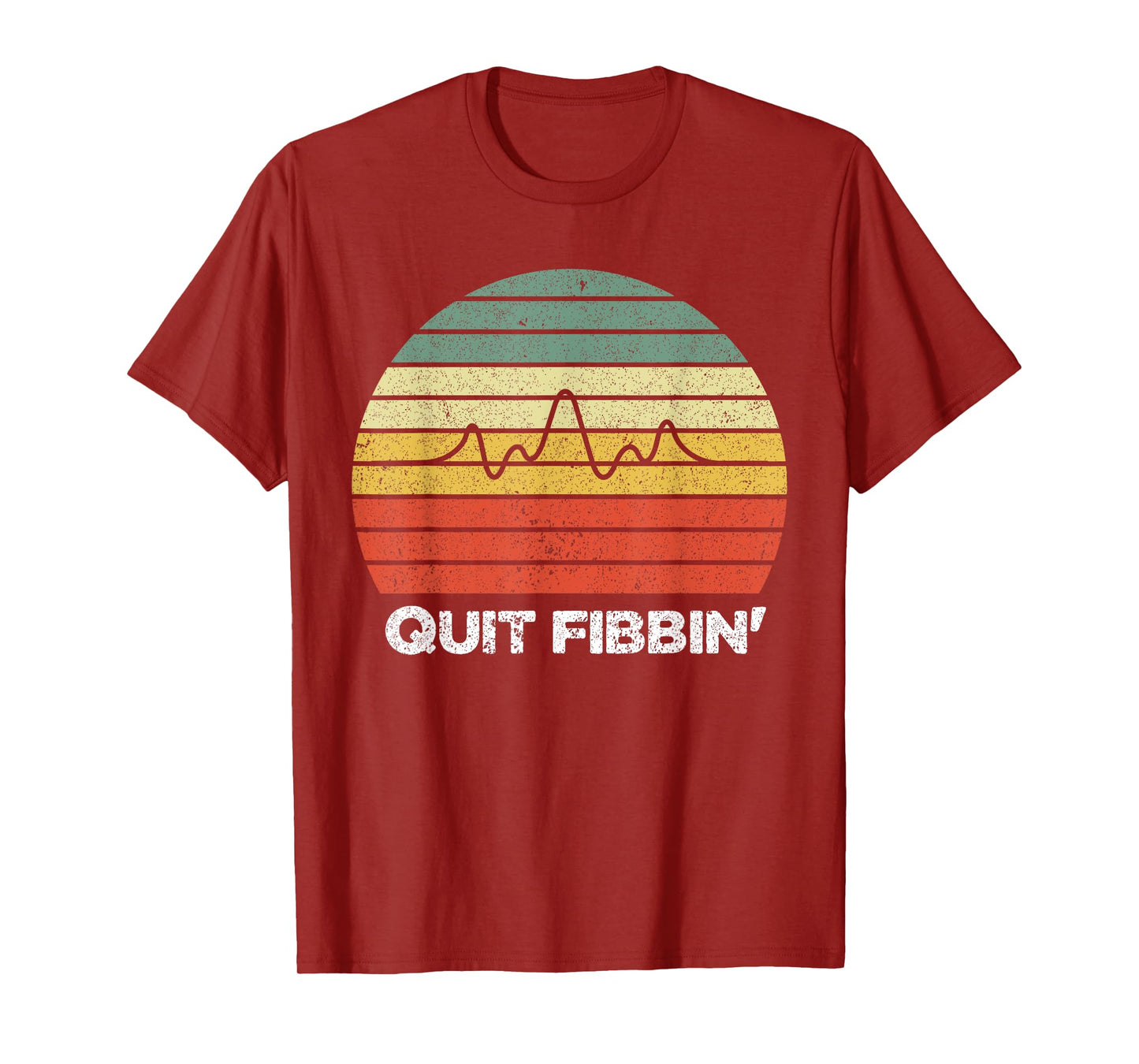 Quit Fibbin shirt vintage Atrial Fibrillation Funny medical T-Shirt