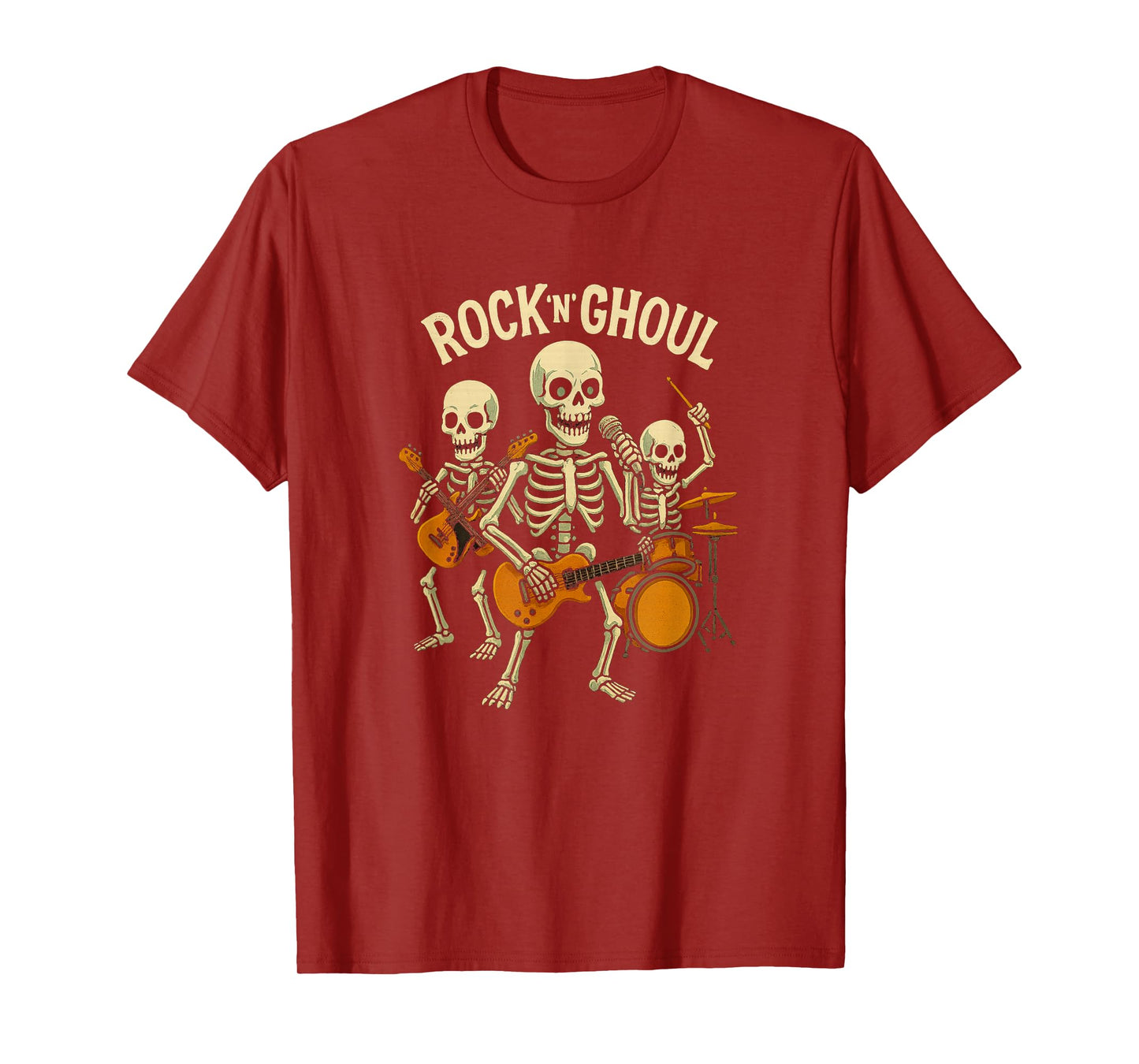 Skeleton Band Halloween T-Shirt