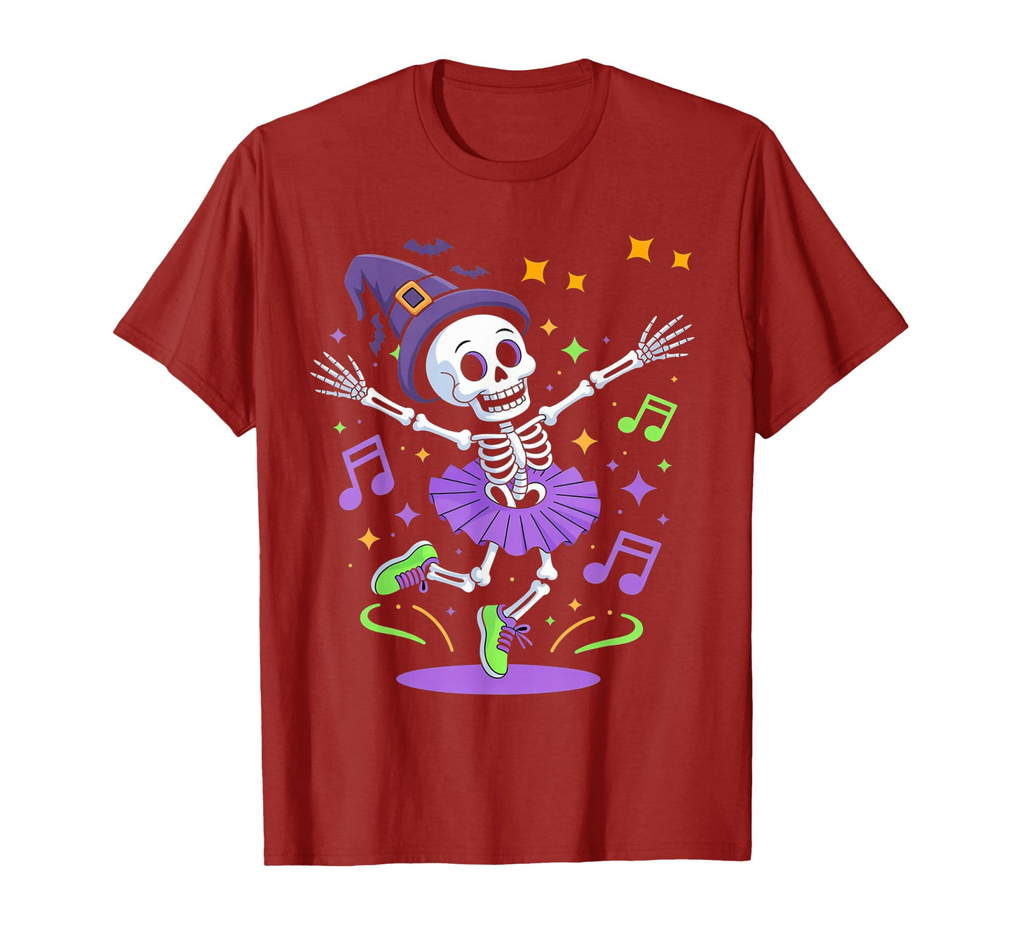 Funny Dance Lover Skeleton for Halloween Spooky T-Shirt