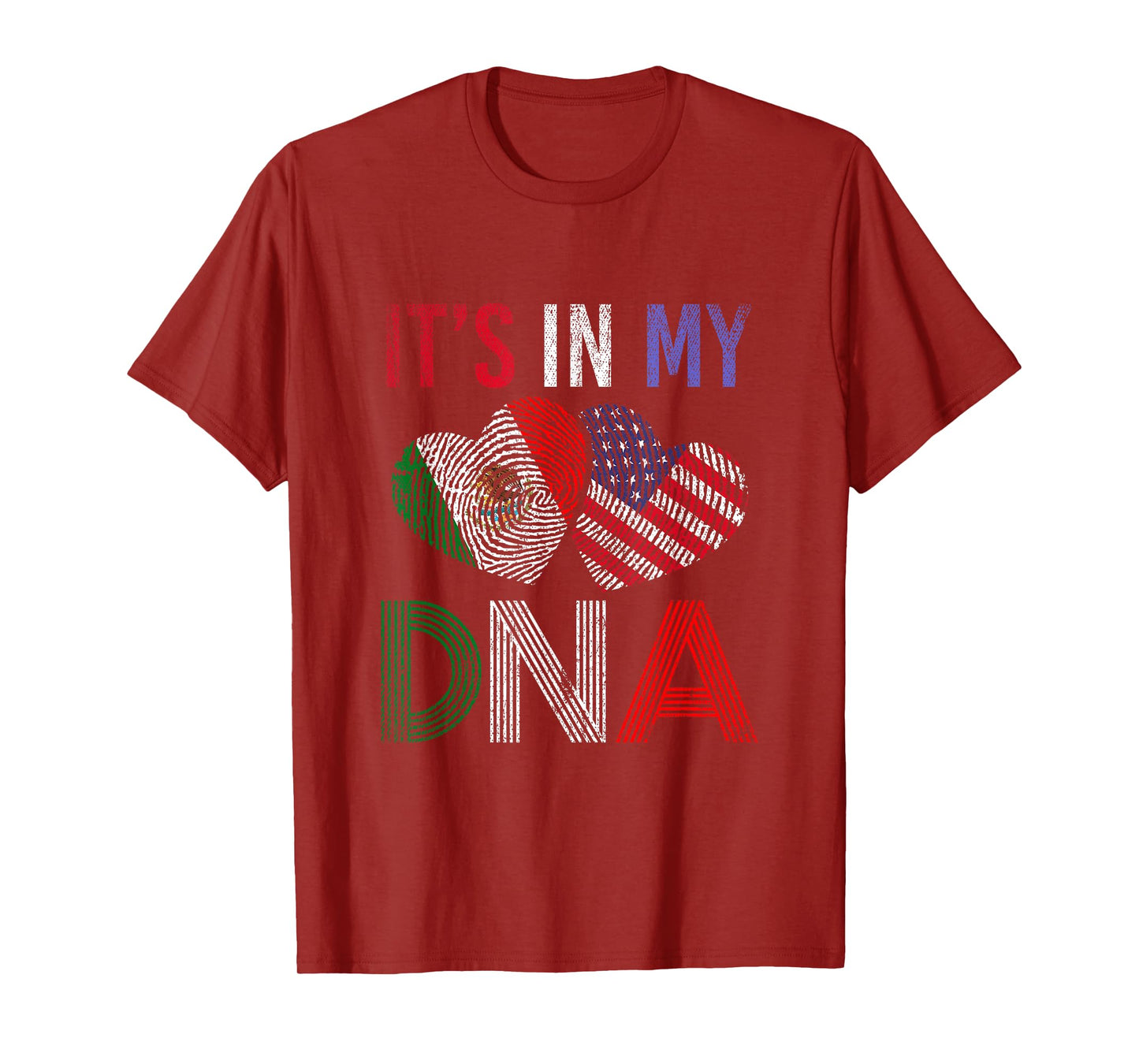 Proud Mexican American Its In My DNA Mexico T-Shirt