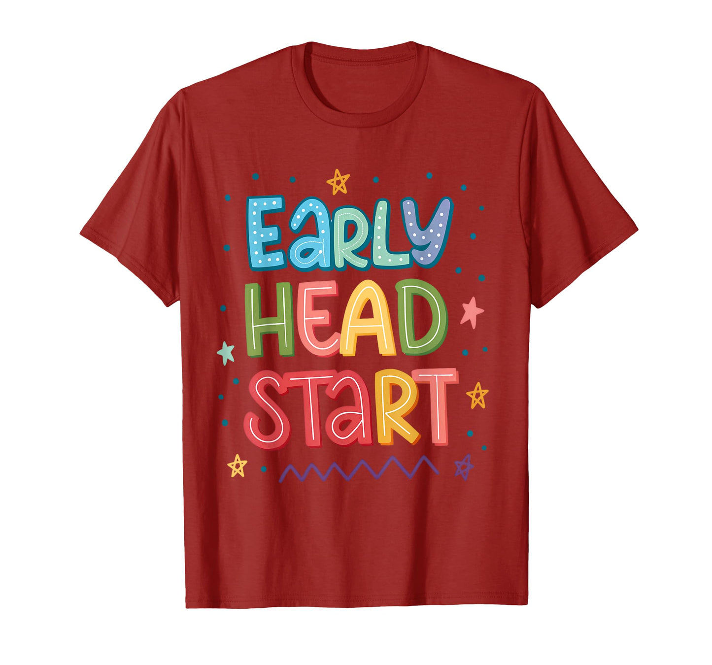 Early Childhood Educator Colorful First Day of School Design T-Shirt