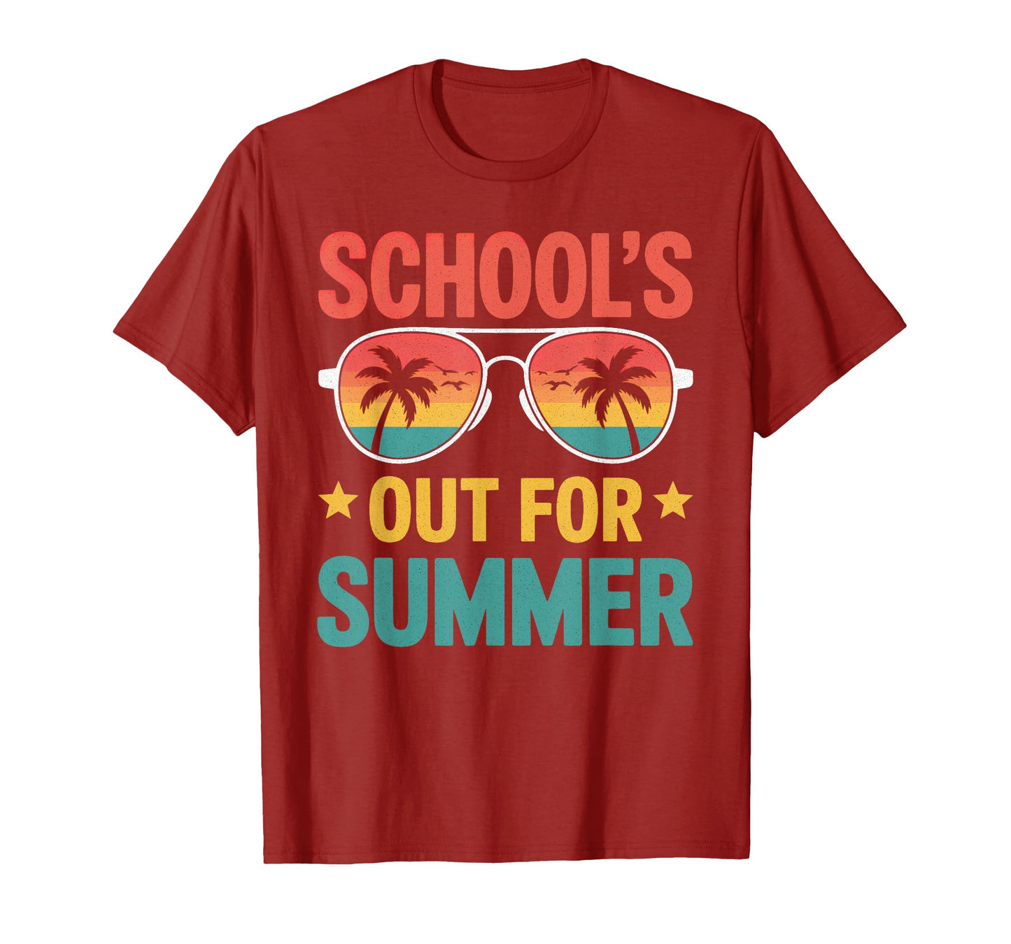 Schools Out For Summer Shirt Teacher Kids Last Day Of School T-Shirt