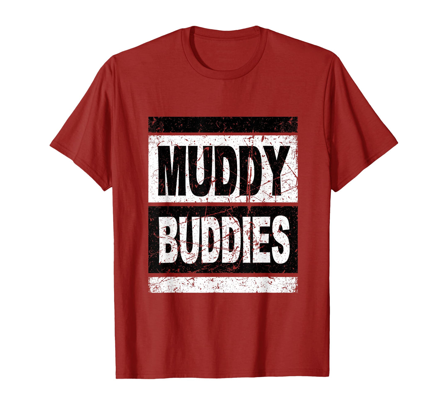 Retro Muddy Buddies Shirt Funny Mud Run T-Shirt