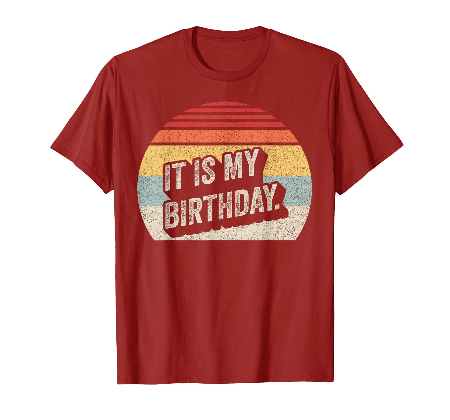 Catch Some Rays Retro Vintage It Is My Birthday T-Shirt