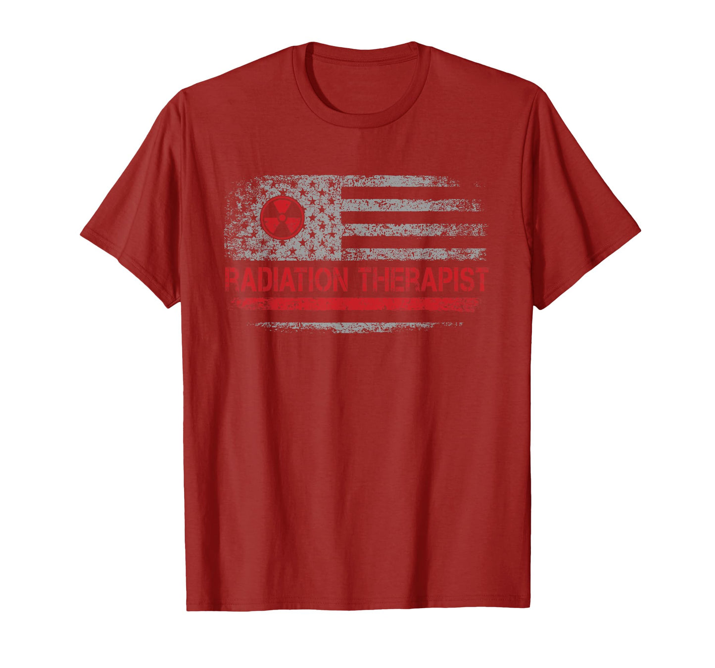 US American Flag Radiation Therapist Radiation Therapy T-Shirt