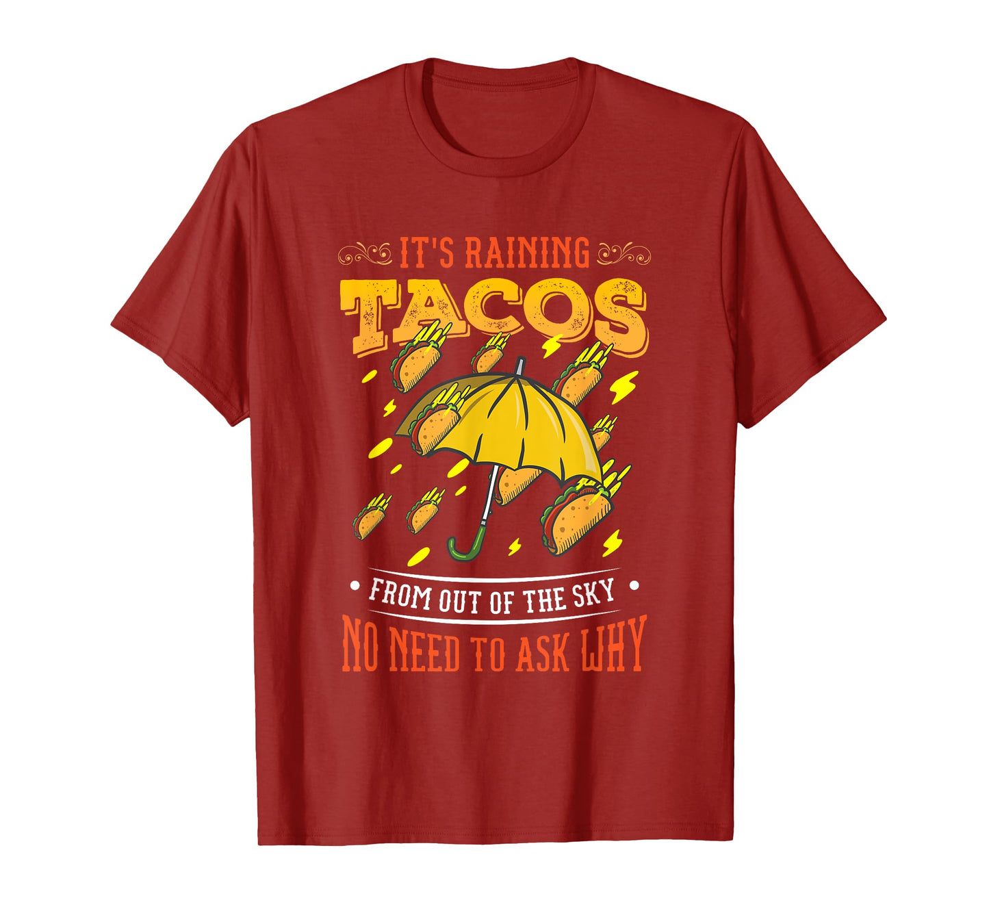 It's Raining Tacos Funny Taco Kids Girls Boys Gift T-Shirt