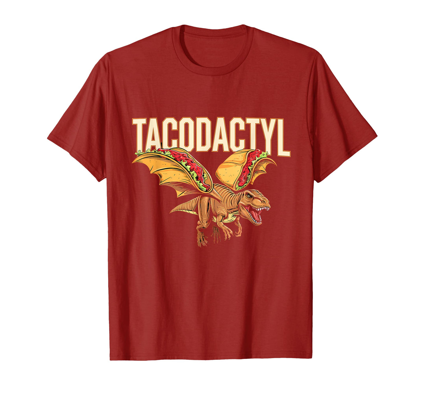 Taco Dinosaur T-Rex Mexican Food Funny Taco T-Shirt