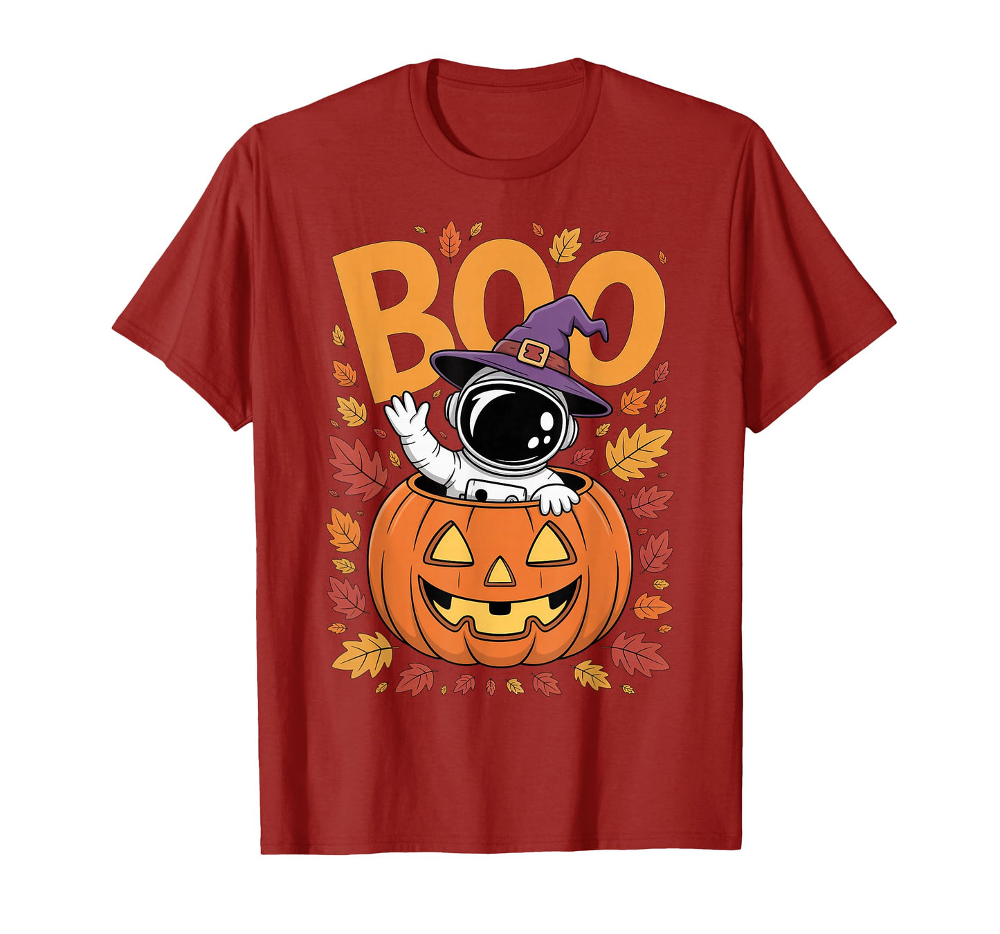 Astronaut Costume on Pumpkin Halloween Astronaut T-Shirt