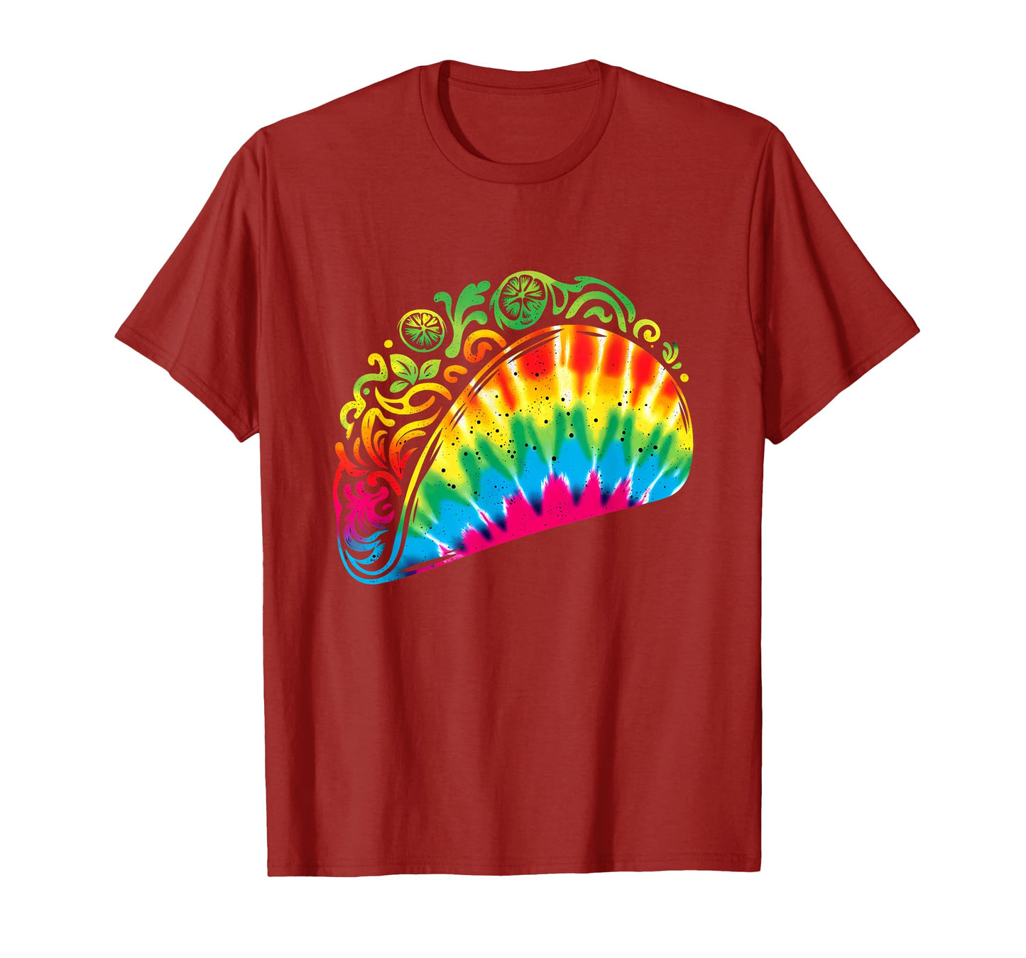 Taco Tie Dye Design , Hispanic Heritage Month Cinco De Mayo T-Shirt
