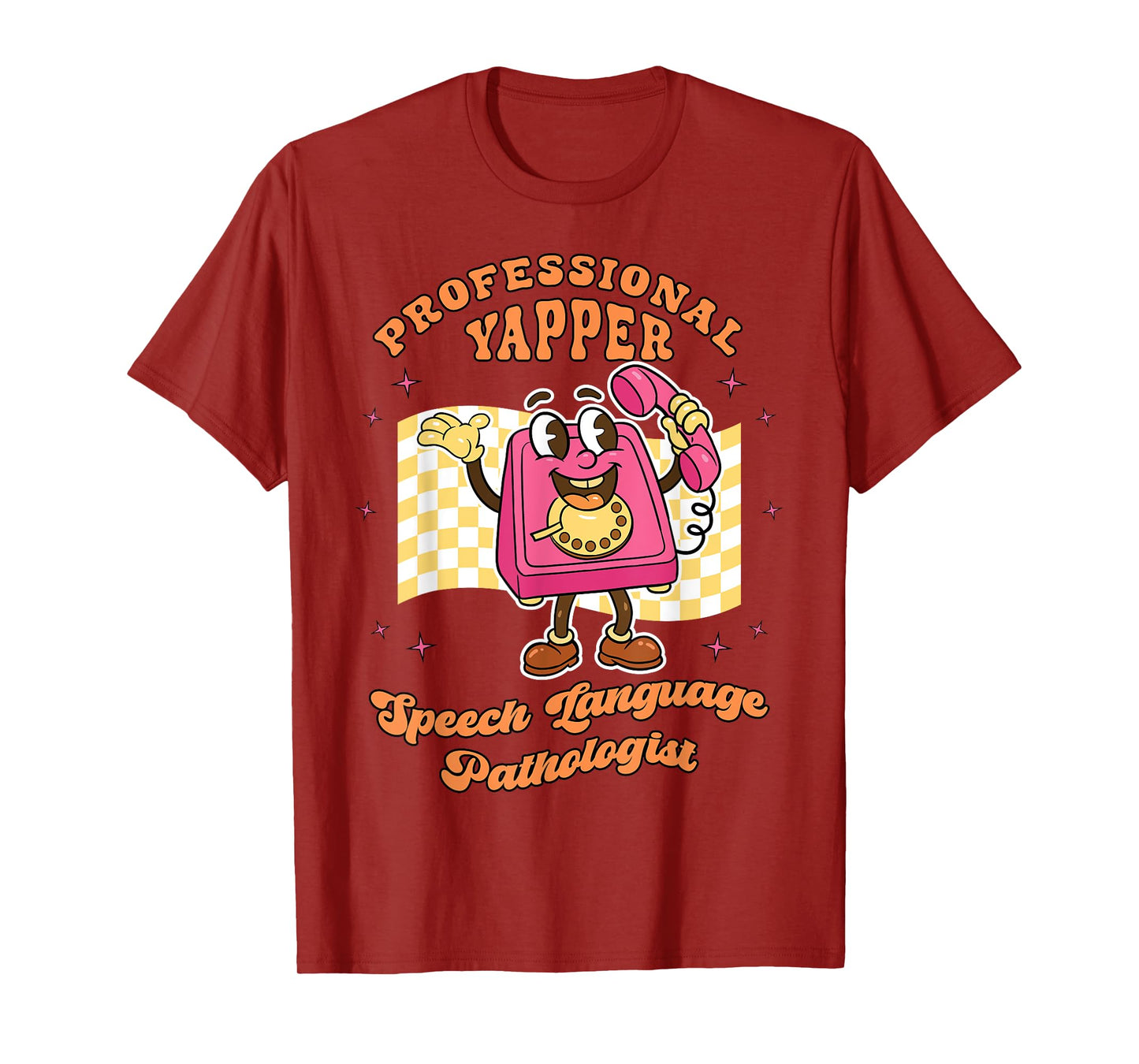 Speech Therapy Language Pathologist Professional Yapper SLP T-Shirt