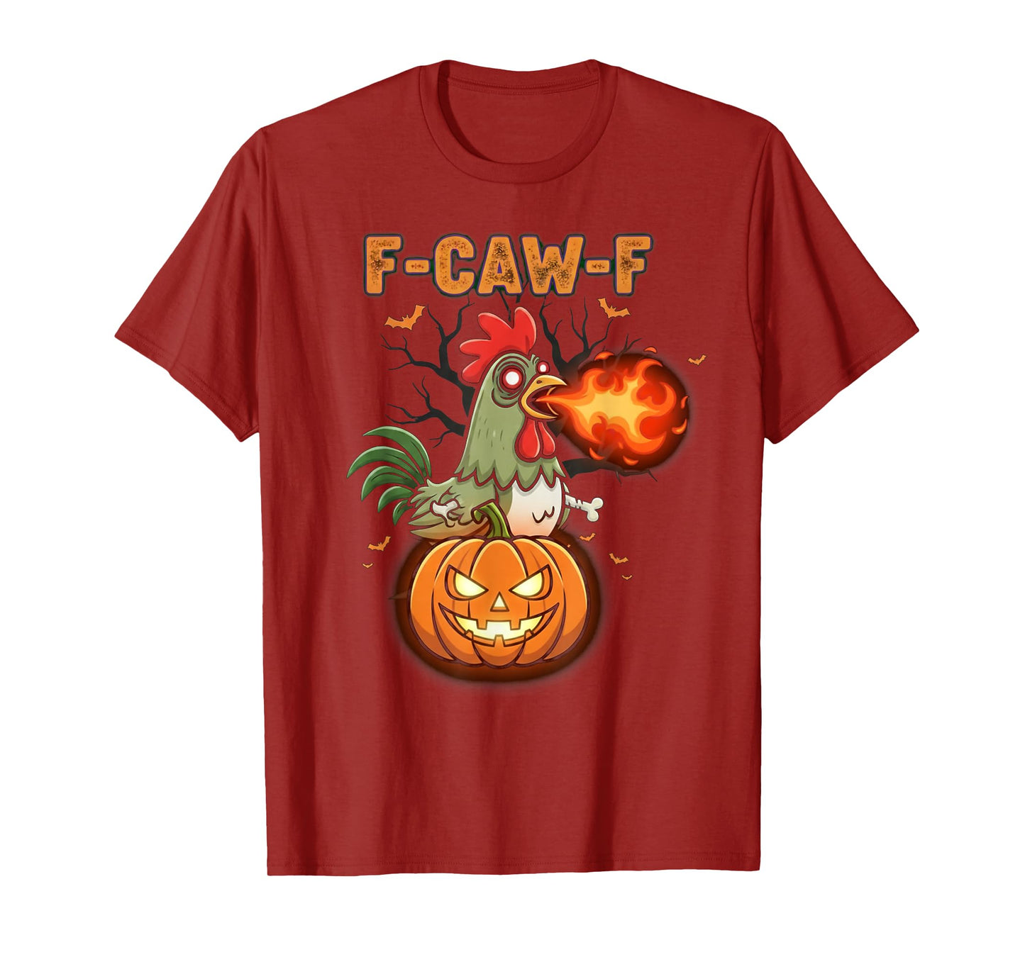 f caw f Chicken Shirt Funny Halloween Costume 2025 Men Woman T-Shirt