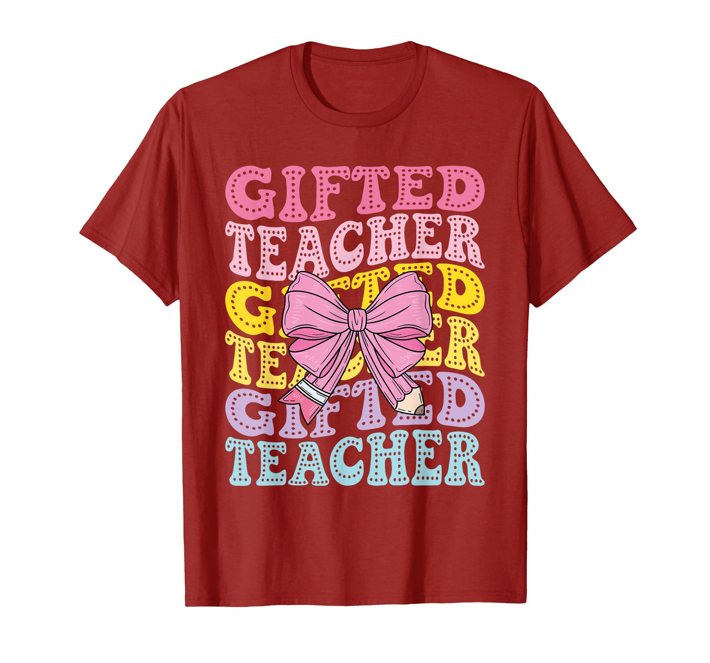 Gifted & Talented Teacher GT Teacher Squad Back to School T-Shirt