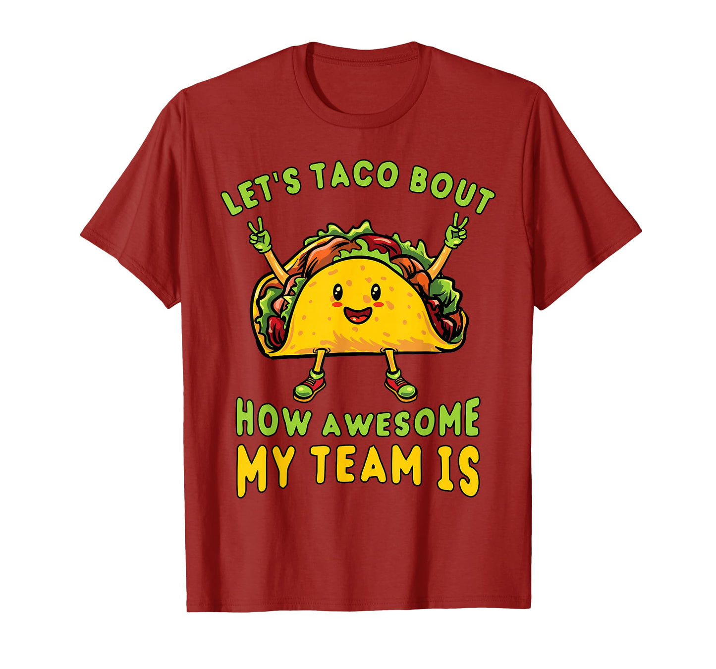 Funny Boss Day Taco Bout Awesome Team Manager Supervisor T-Shirt