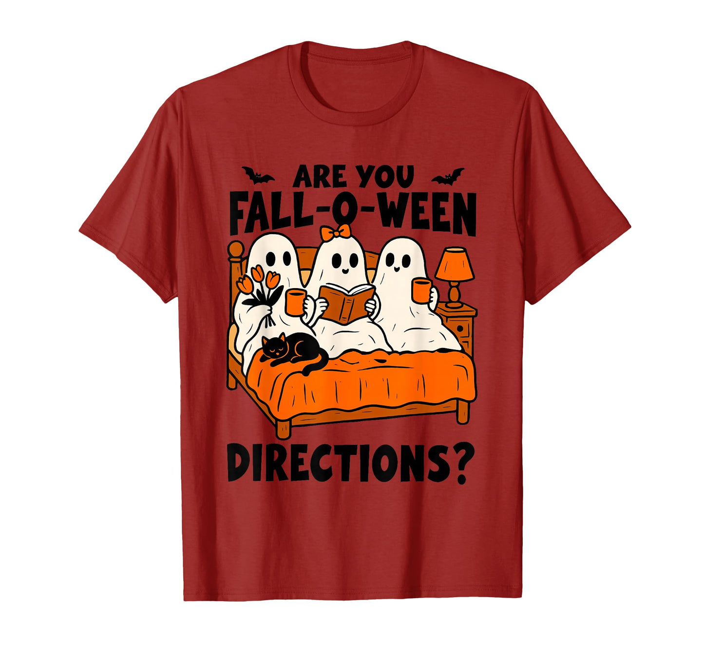 are You Fall O Ween Directions Funny Halloween Teacher Joke T-Shirt