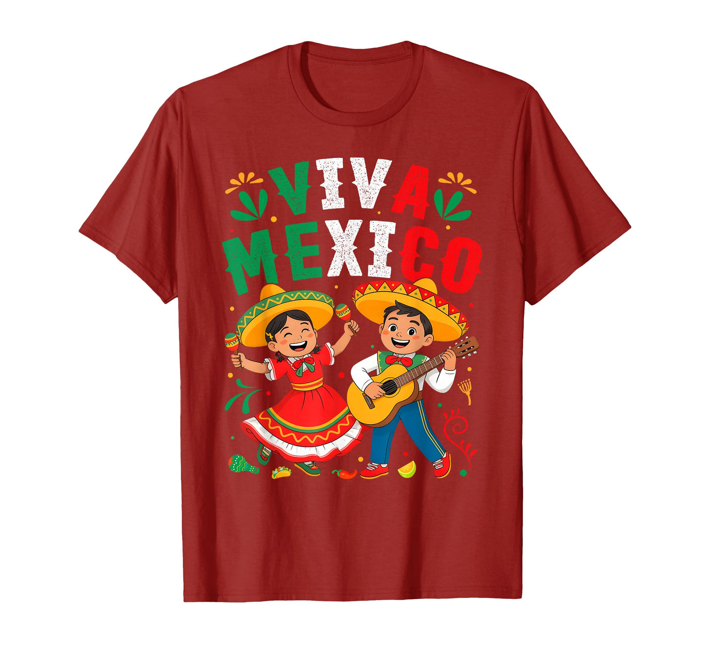 Viva Mexico Independence Day Flag Viva Mexico T-Shirt