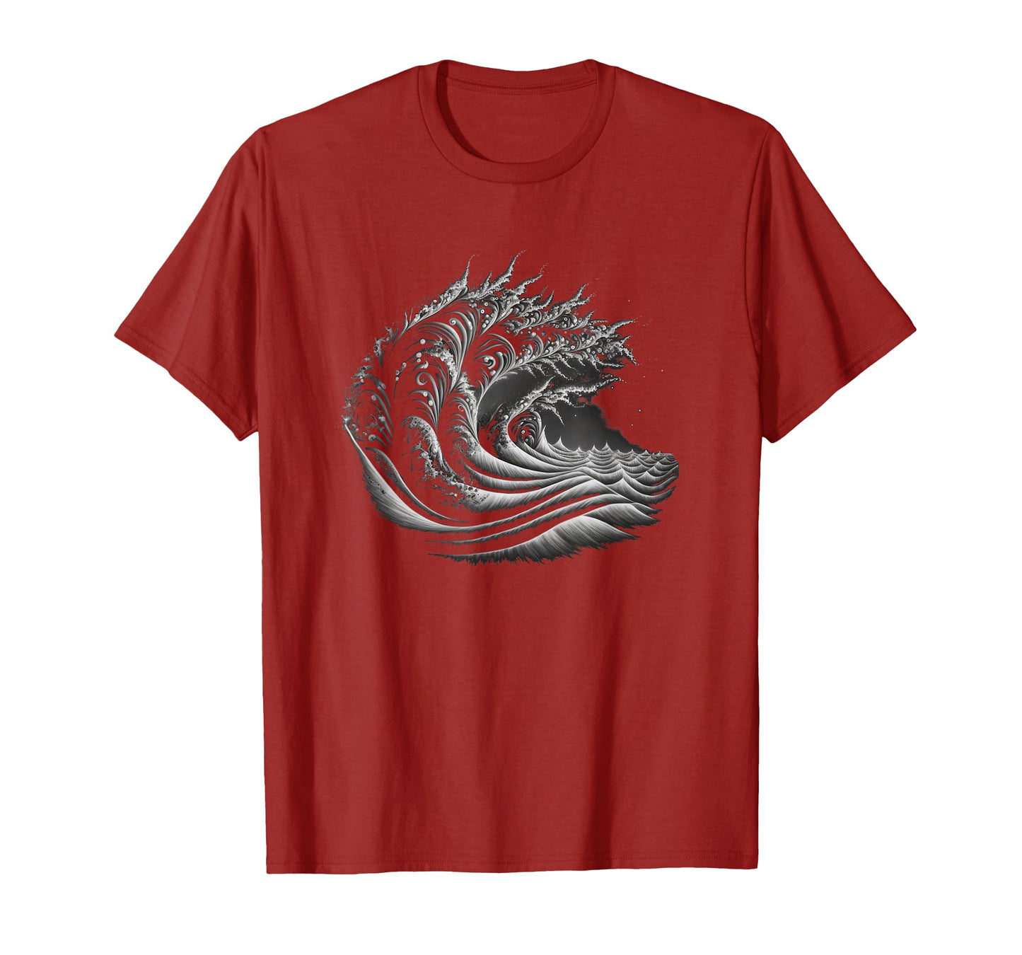 Fibonacci Sequence Wave T-Shirt