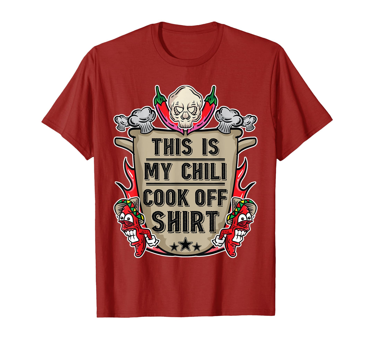 This Is My Chili Cook Off Shirt Cooking Competition Team T-Shirt