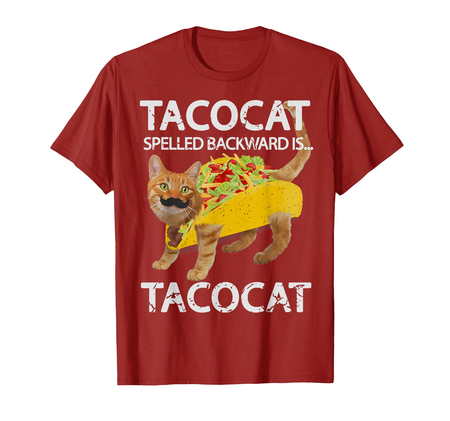 Tacocat T-Shirt Funny Cat Taco Lover Tee Kitty Tacos Shirt T-Shirt for Men Women Girls Kids