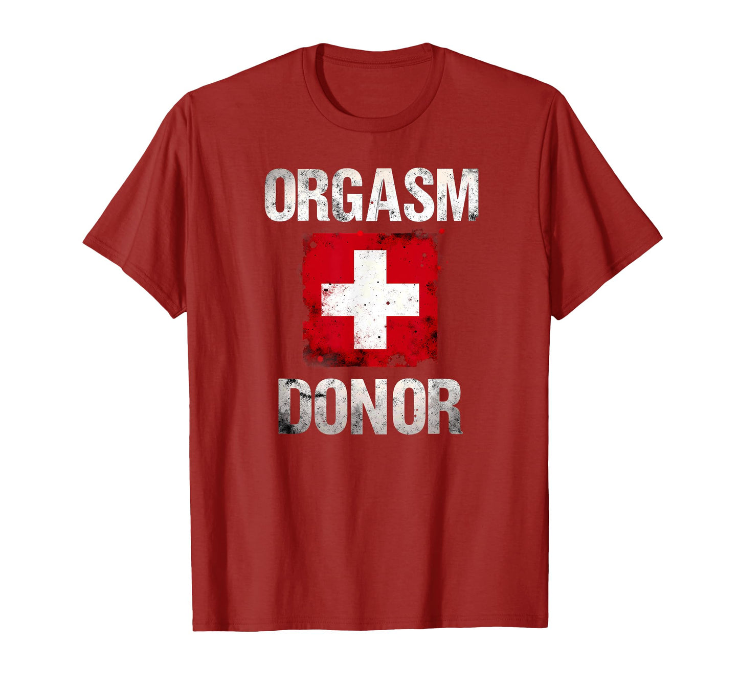 Retro Dirty Jokes Orgasm Donor T-Shirt