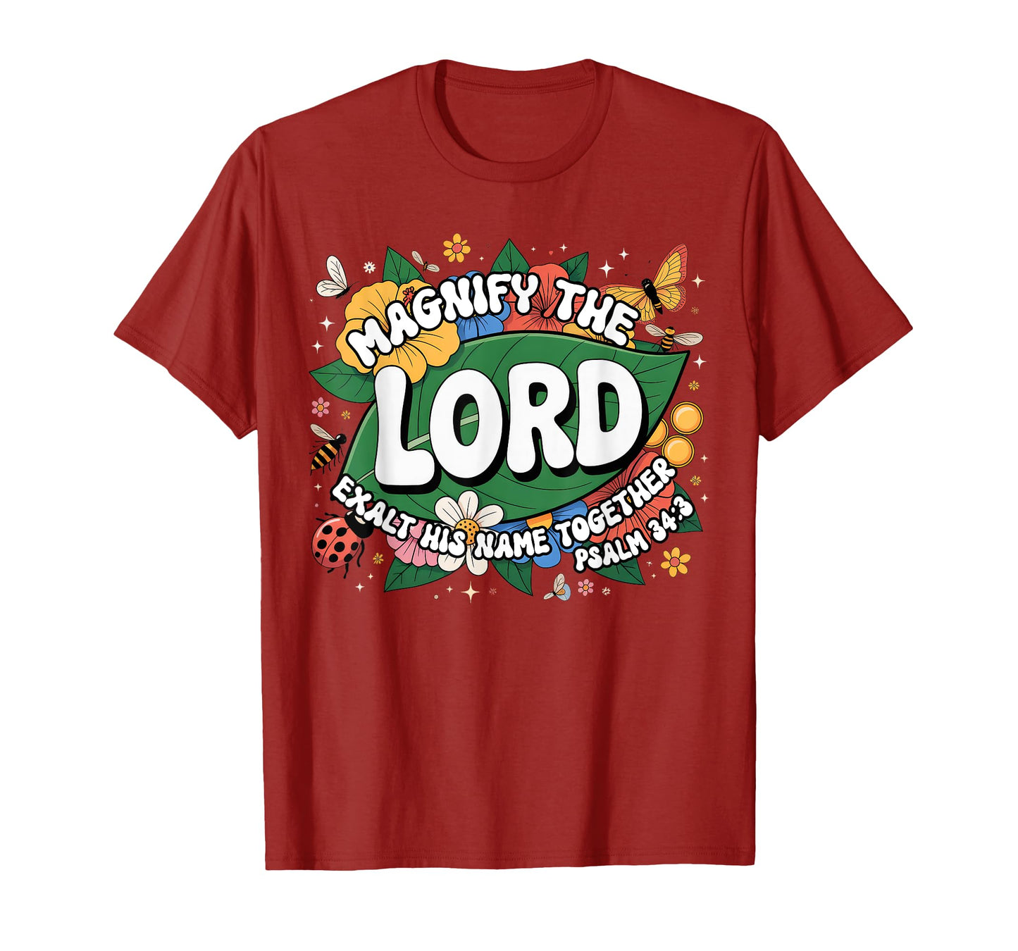 VBS 2025 Summer Camp Magnify The Lord Christian T-Shirt