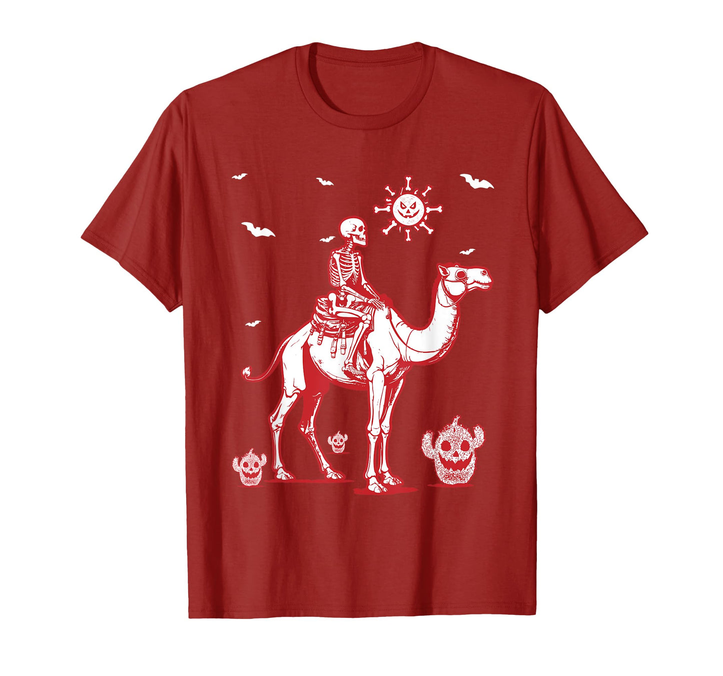 Skeleton Camel Halloween Happiness Have Fun T-Shirt