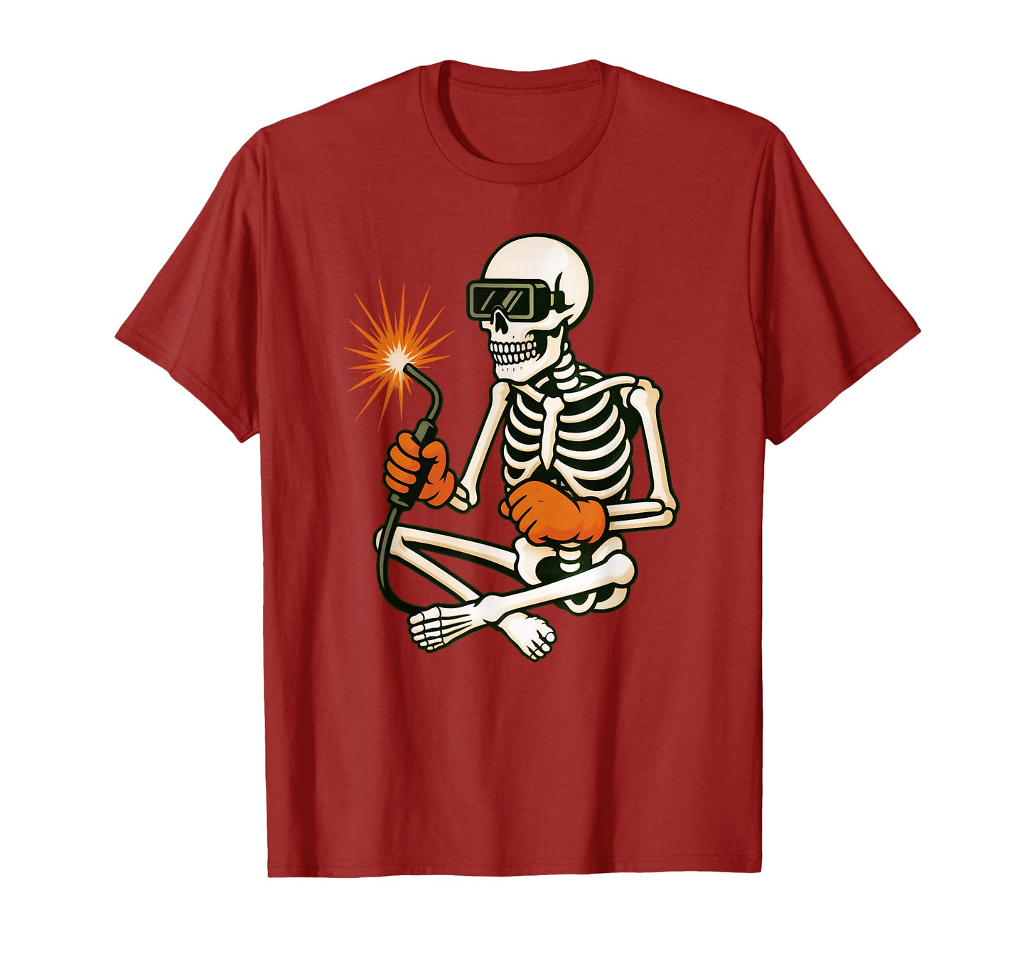 Skeleton Wielder Funny Halloween T-Shirt