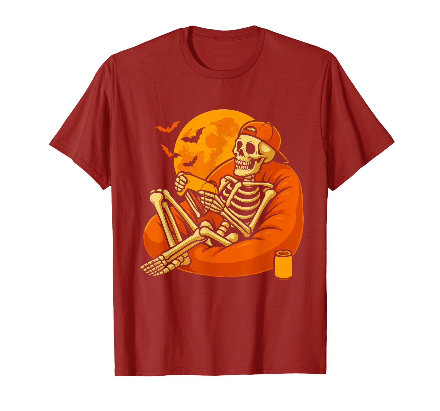 Skeleton Gamer Halloween Video Game Spooky Gaming Outfit T-Shirt