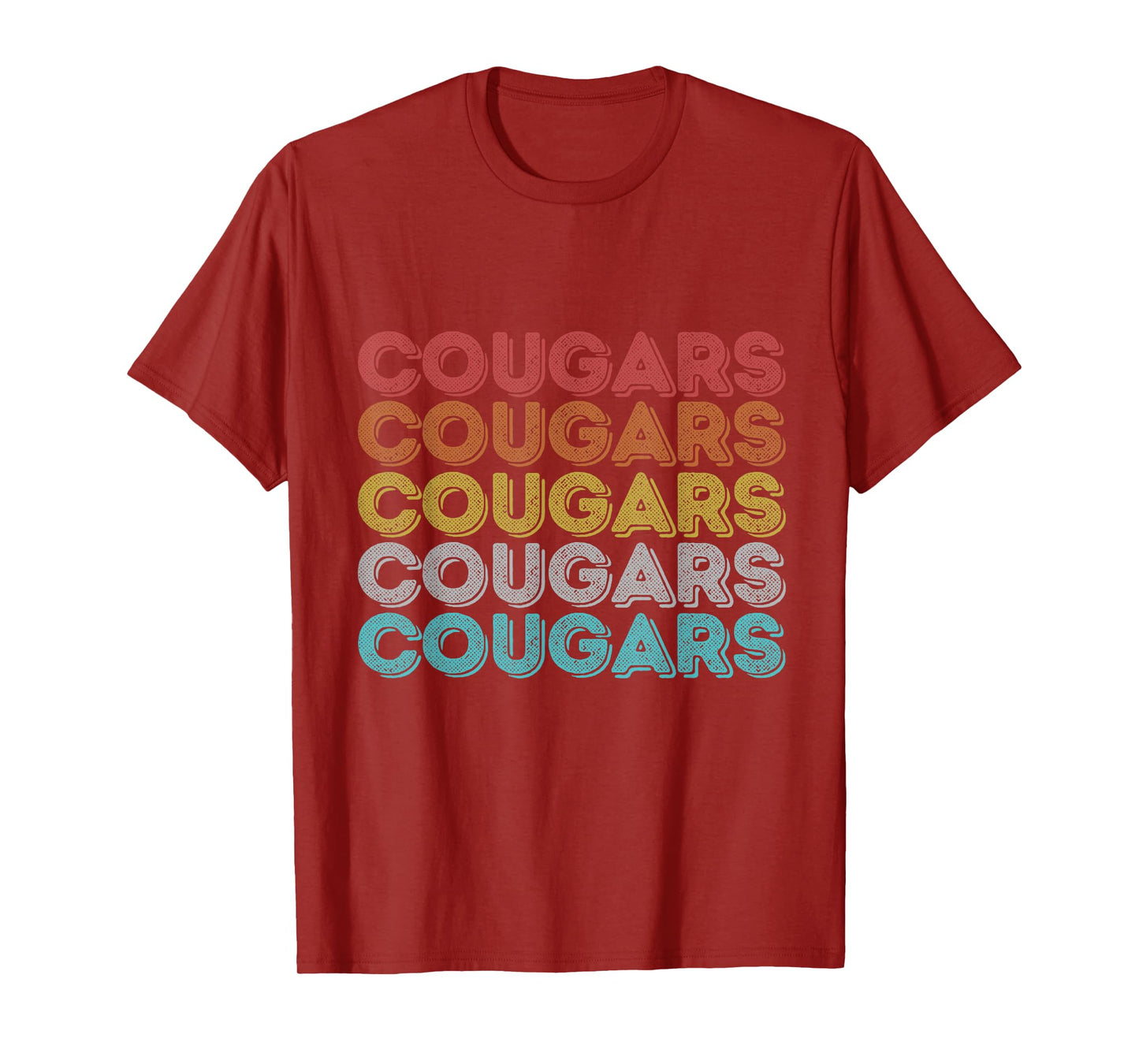 Vintage Retro Cougars T-Shirt