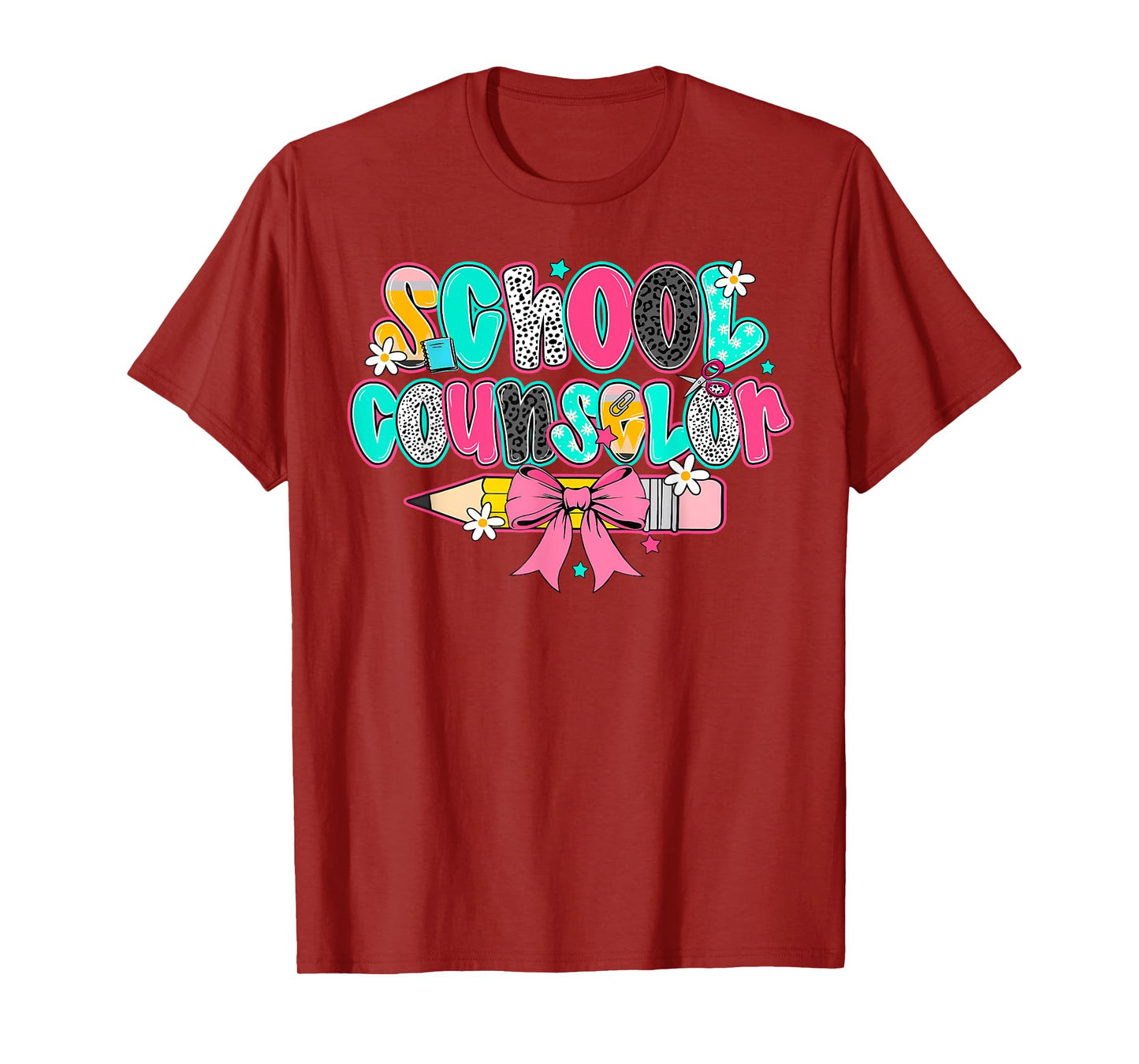 School Counselor Teacher First Day Of School Back To School T-Shirt