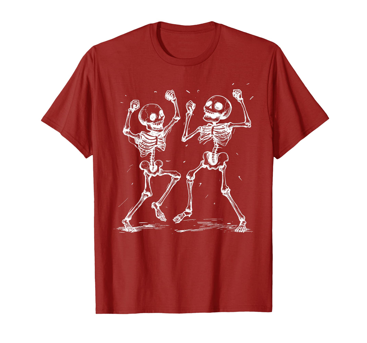 Halloween Party Skeletons Spooky Fun T-Shirt