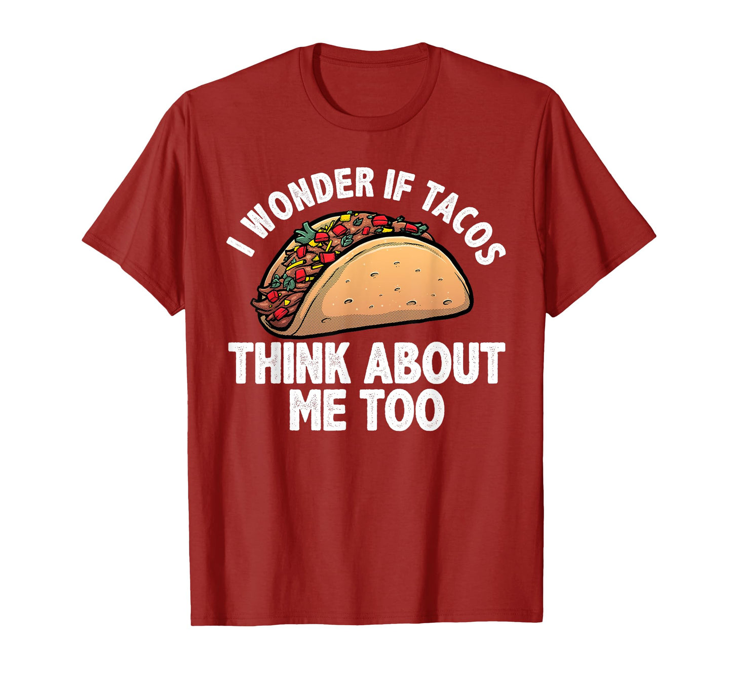 Cool Taco Art For Men Women Tacos Mexican Food Fiesta Humor T-Shirt