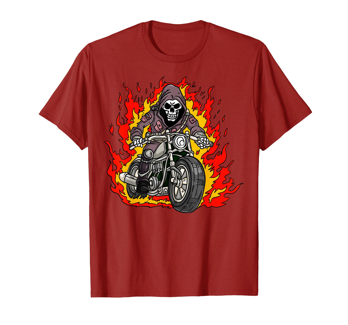 Skeleton Motorcycle T-Shirt