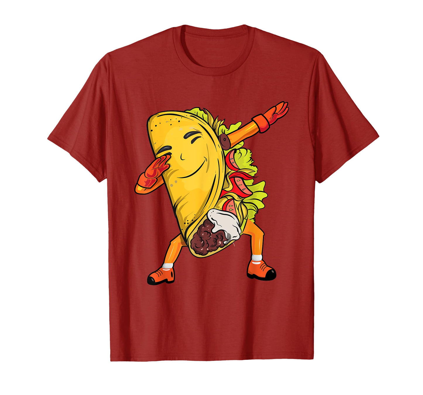 Dabbing Taco Funny Tacos Cinco De Mayo Kids Boys Pajama T-Shirt