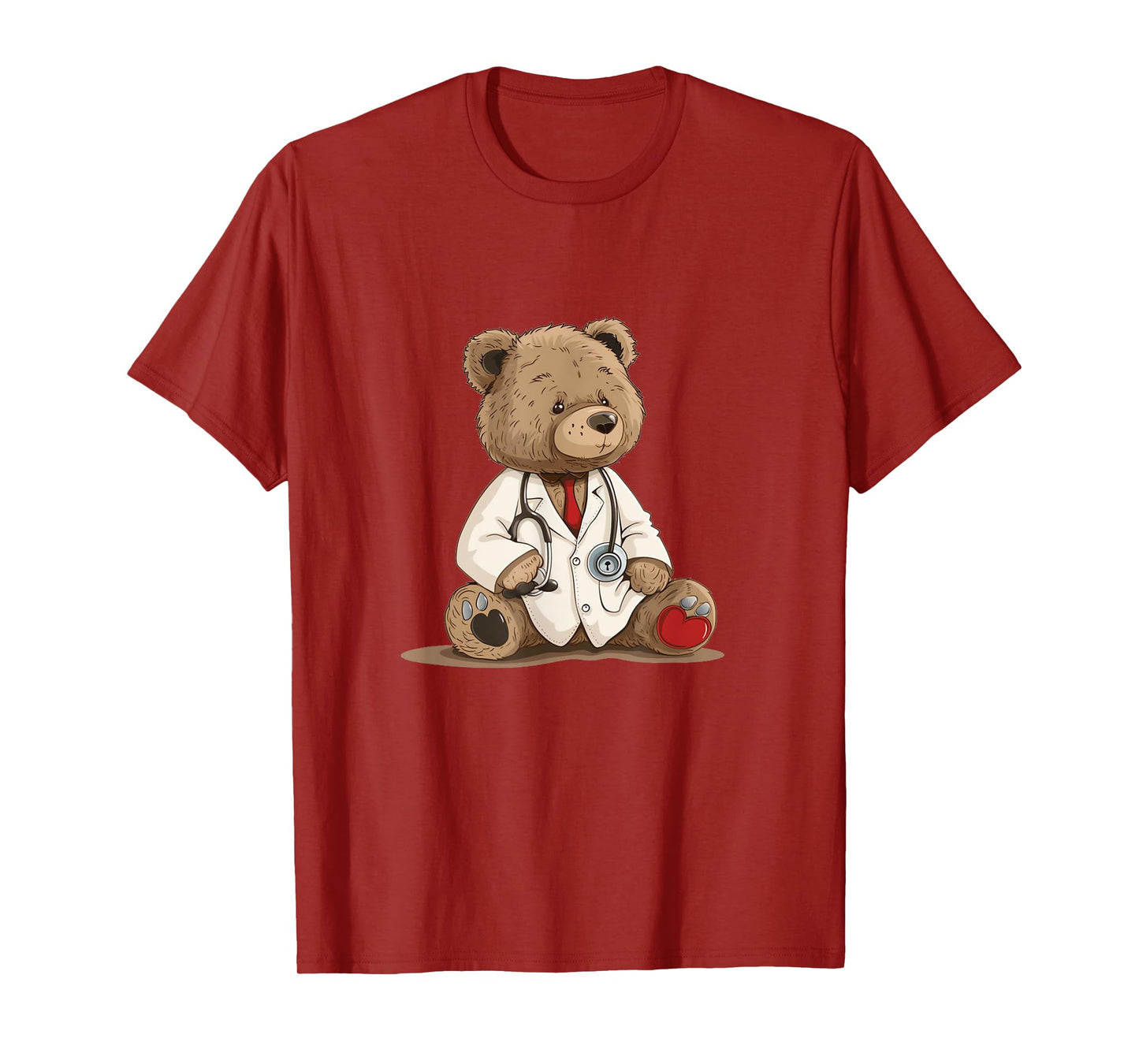 Cute Doctor Teddy Bear for Kids and Adults T-Shirt