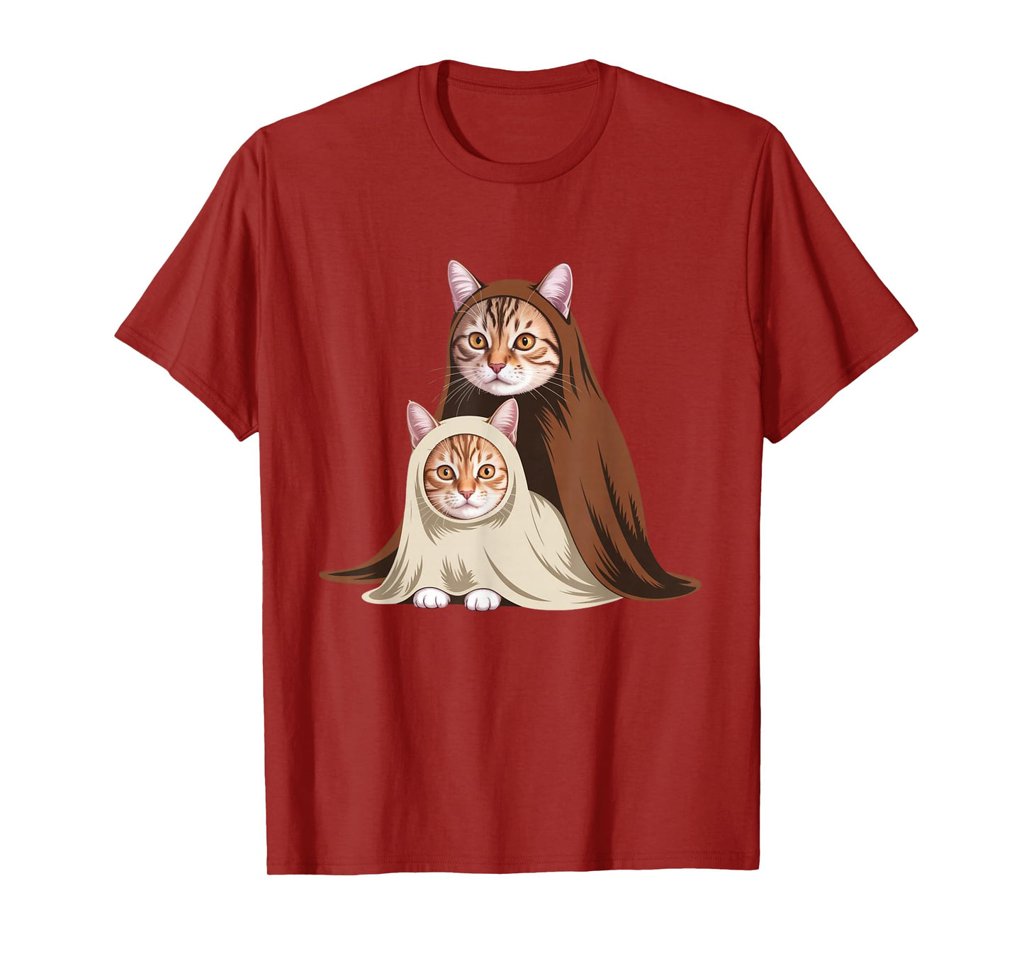 Vintage Ghost Cat Meme Halloween Haunted Pumpkin Design T-Shirt