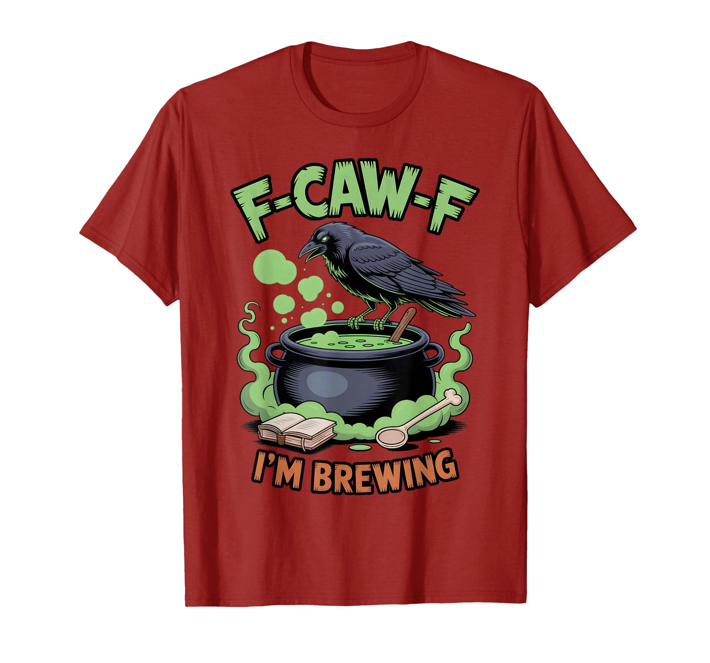 Black Crow, F-Caw-F Funny Black Bird Moon Bird Lover f-caw-f T-Shirt