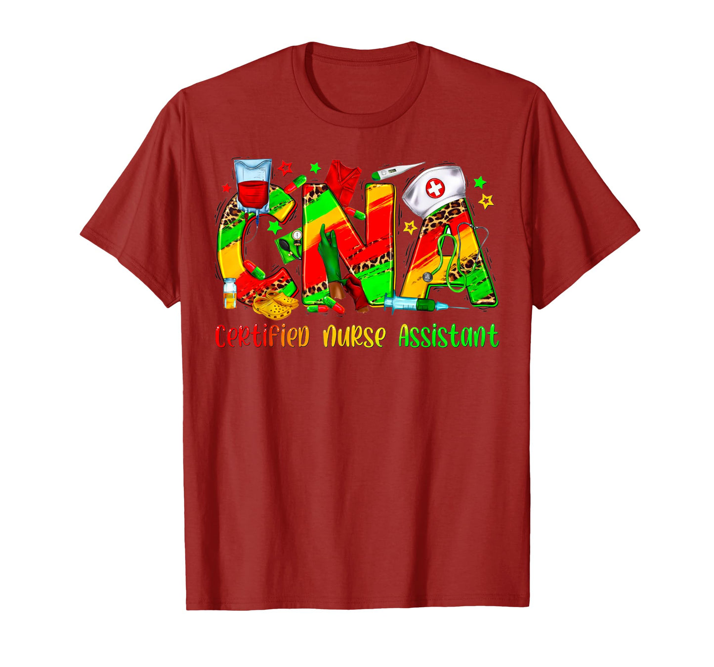 Juneteenth 1865 Certified Nursing Assistant Scrub Top Women T-Shirt